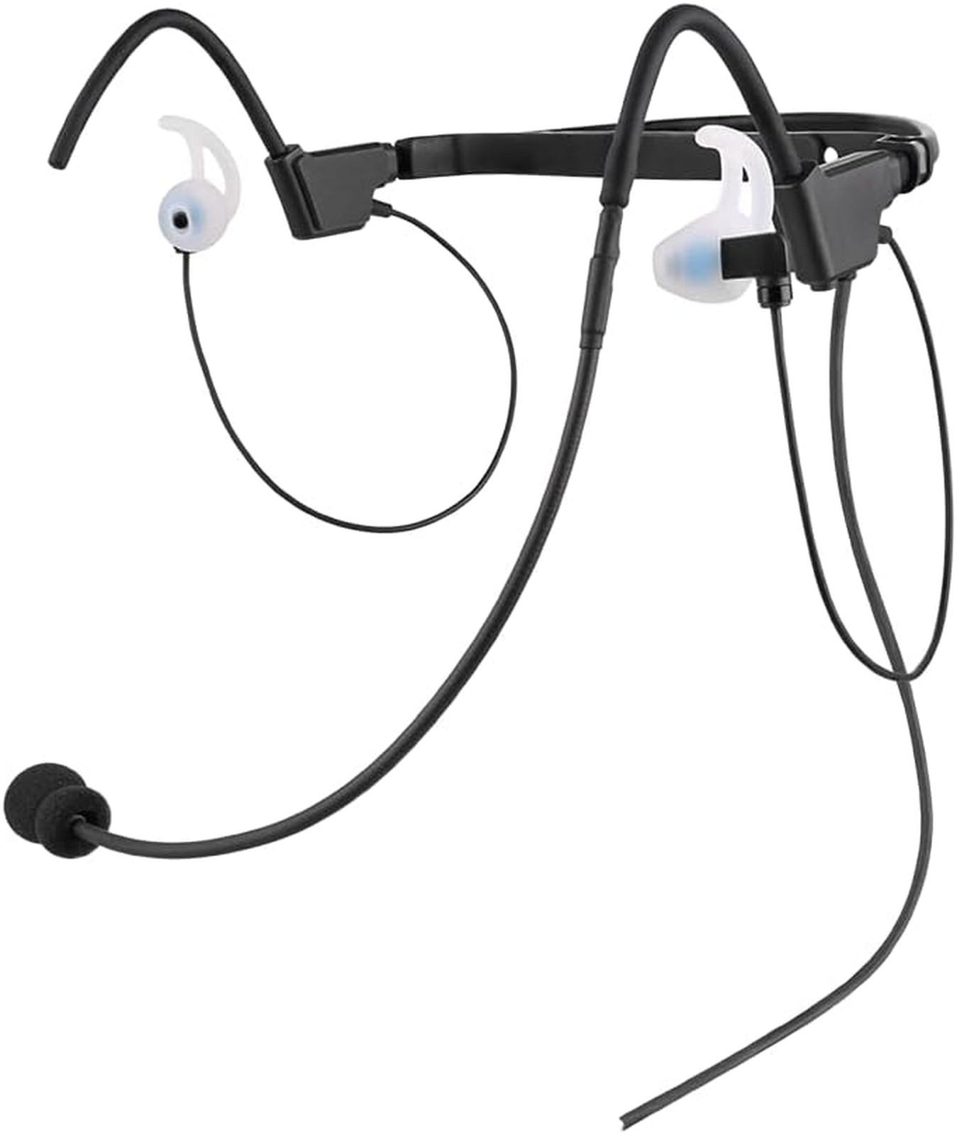 In-Ear Aviation Headset with GA Dual Plugs, Lightweight Mono Stereo MP3 Input