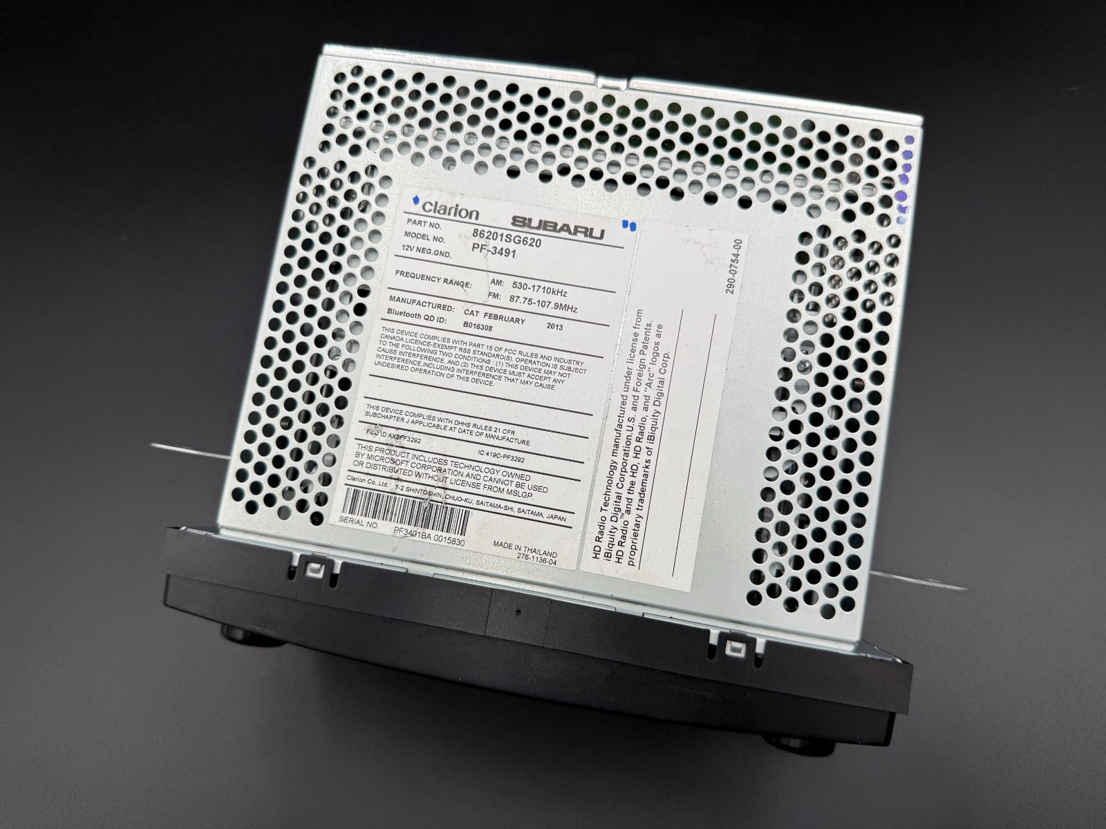 OEM Subaru Forester Impreza Legacy Outback Radio CD Player Clarion 86201SG620