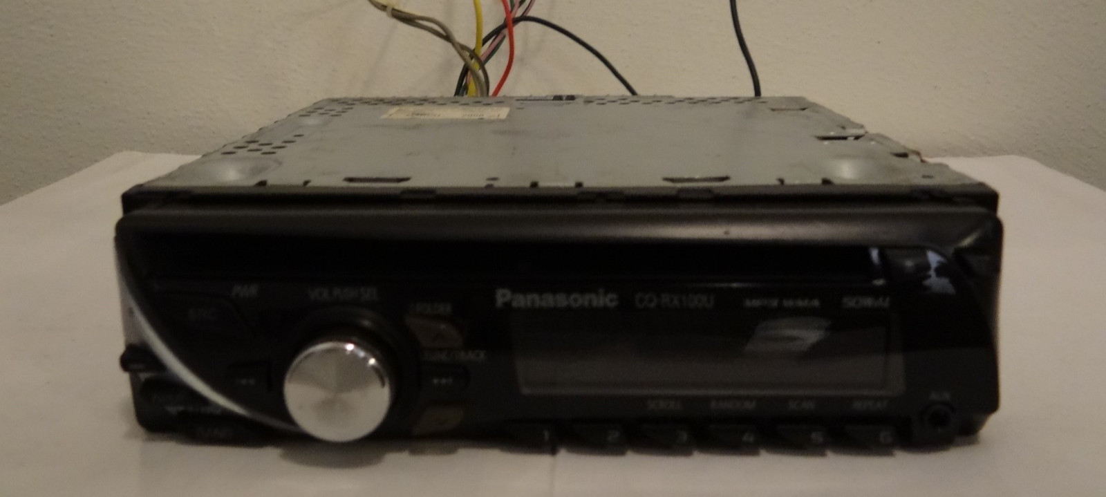 Panasonic CQ-RX100U MP3/WMA/CD In Dash Receiver 50Wx4