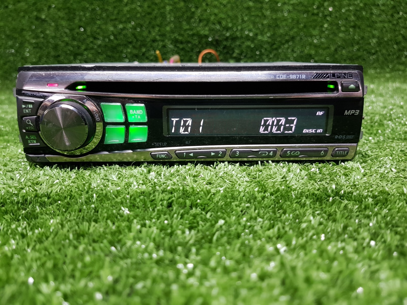 Alpine Cde-9871r Alpine Cde9871r Original Car Radio