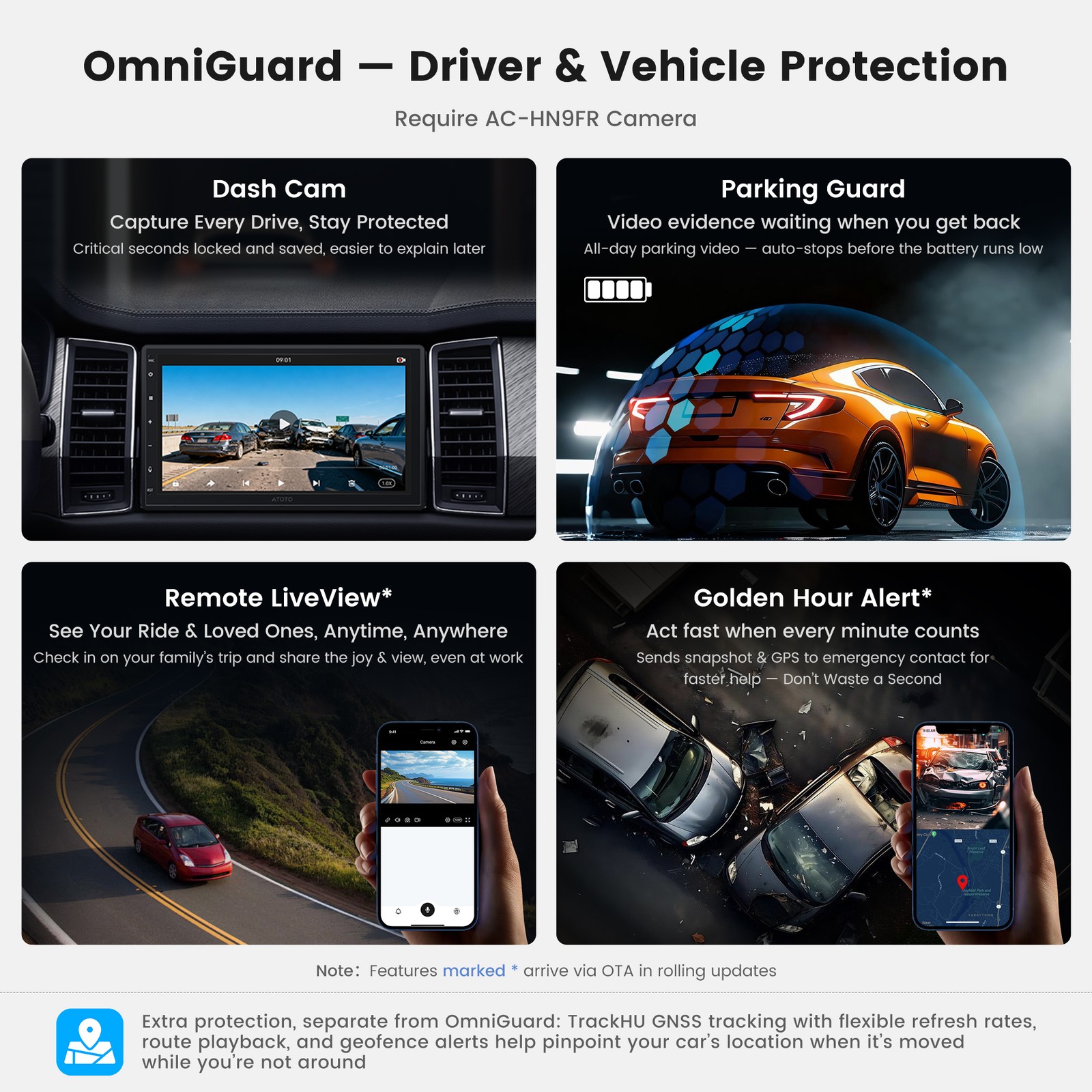 ATOTO Android Double Din Car Stereo 7″ CarPlay&Android Auto W/OBD Diag Scanner