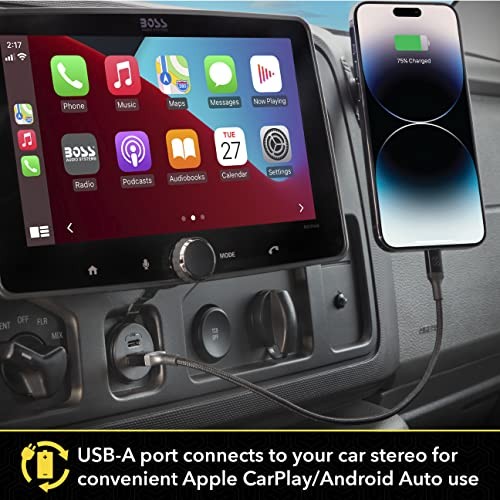 CPPDRLK-SP PowerVolt 27W Dash Port USB Dual Port 27W USB-C + USB-A Passthrough
