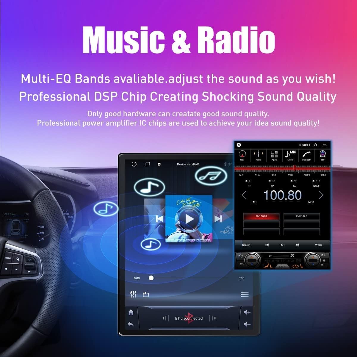 Android Car Radio For Bentley Flying Spur 2012-2019 Android Auto CarPlay Stereo