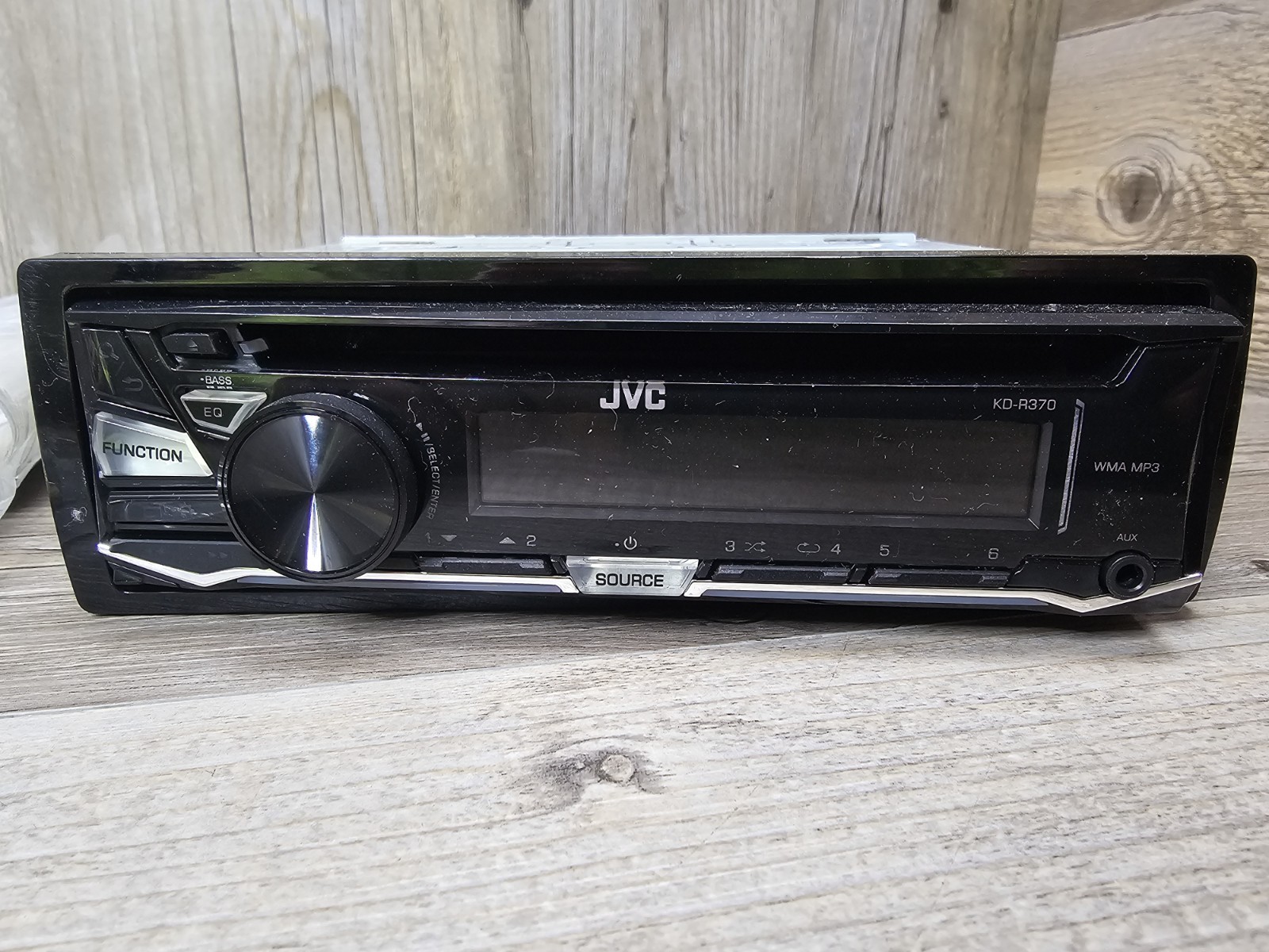 Jvc Kd-r370 CD Receiver Jvc Kdr370 Original Car Radio Untested