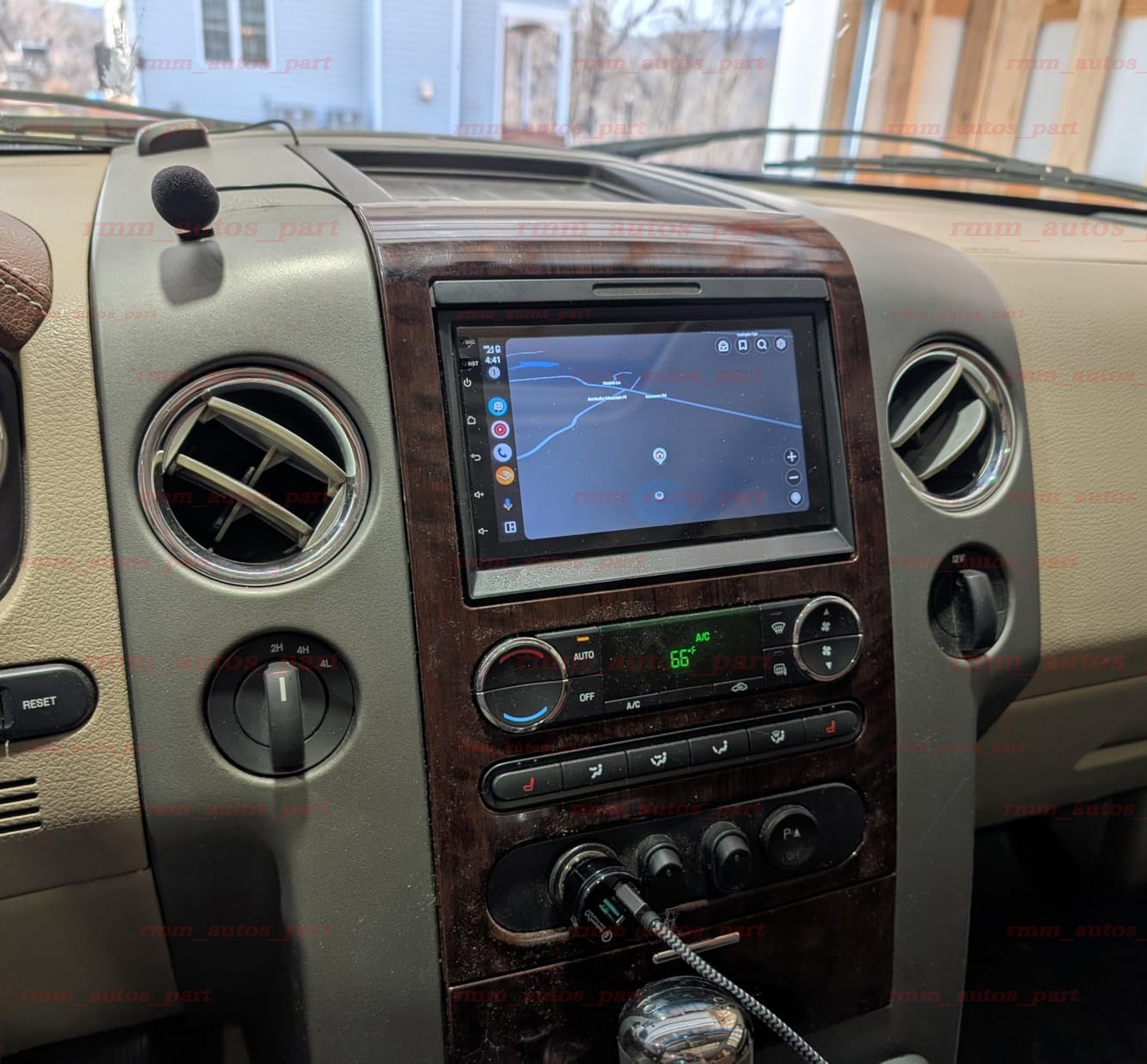 FOR 2004-2008 Ford F150 CARPLAY CAR RADIO ANDROID 15 GPS STEREO 2+64G W/CAM