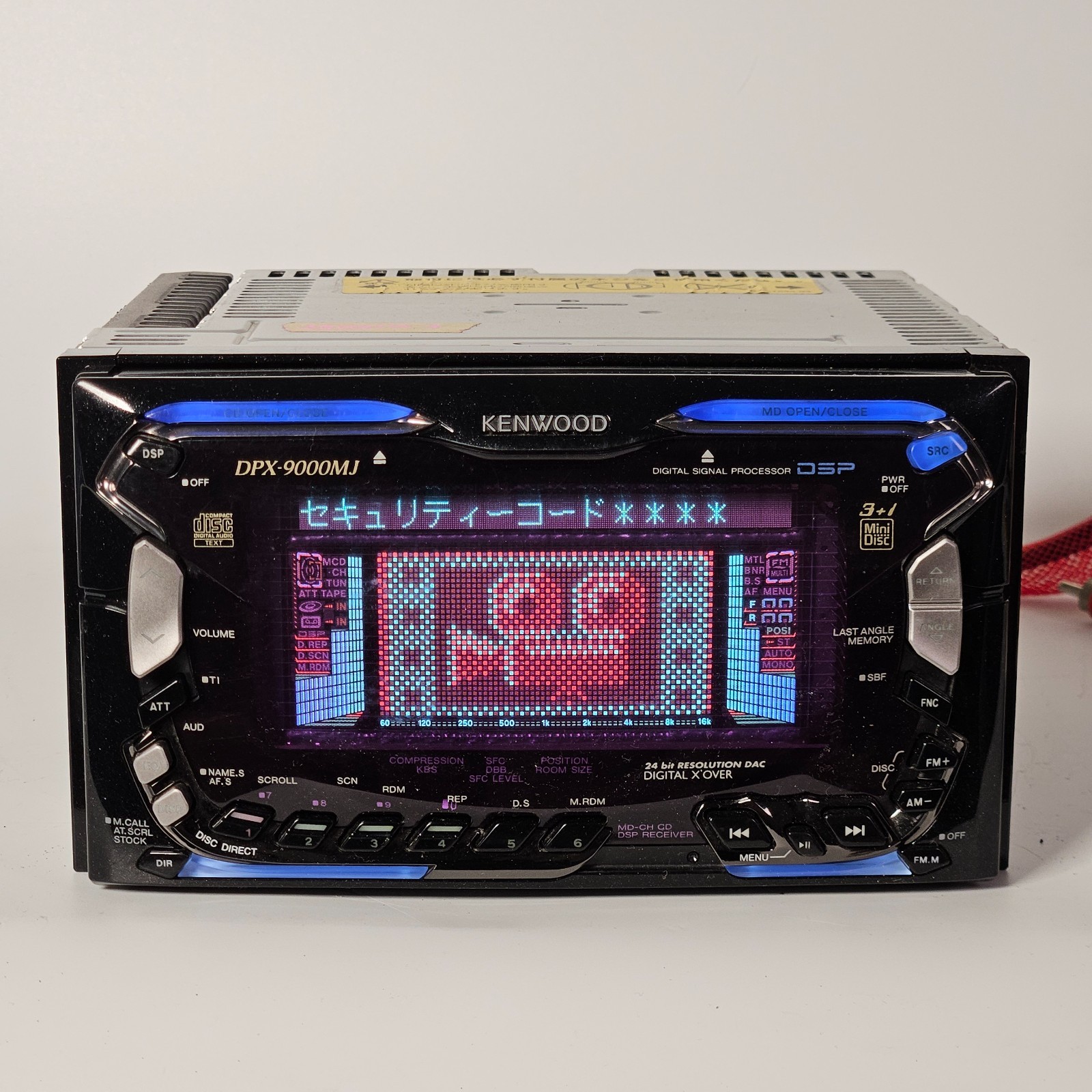 Kenwood DPX-9000MJ DSP MD/CD Receiver MiniDisc Digital X’Over Japan