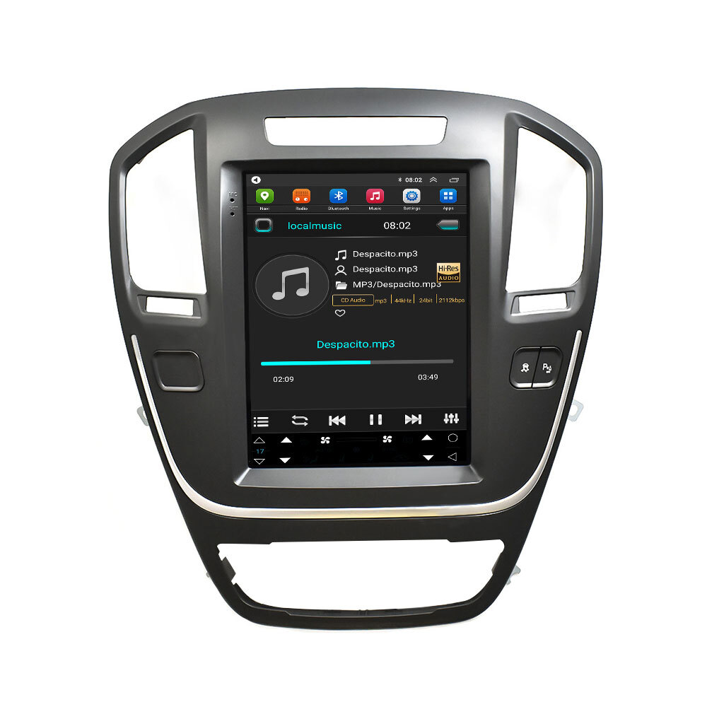 9.7 inch Android Car Radio for Buick Regal 2009-2013 Multimedia Video 8G+128G