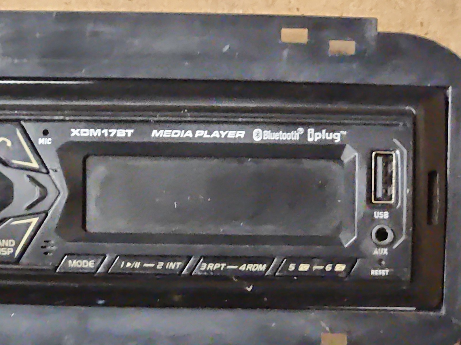 Dual XDM17BT Multiplayer Bluetooth Stereo Head Unit Radio