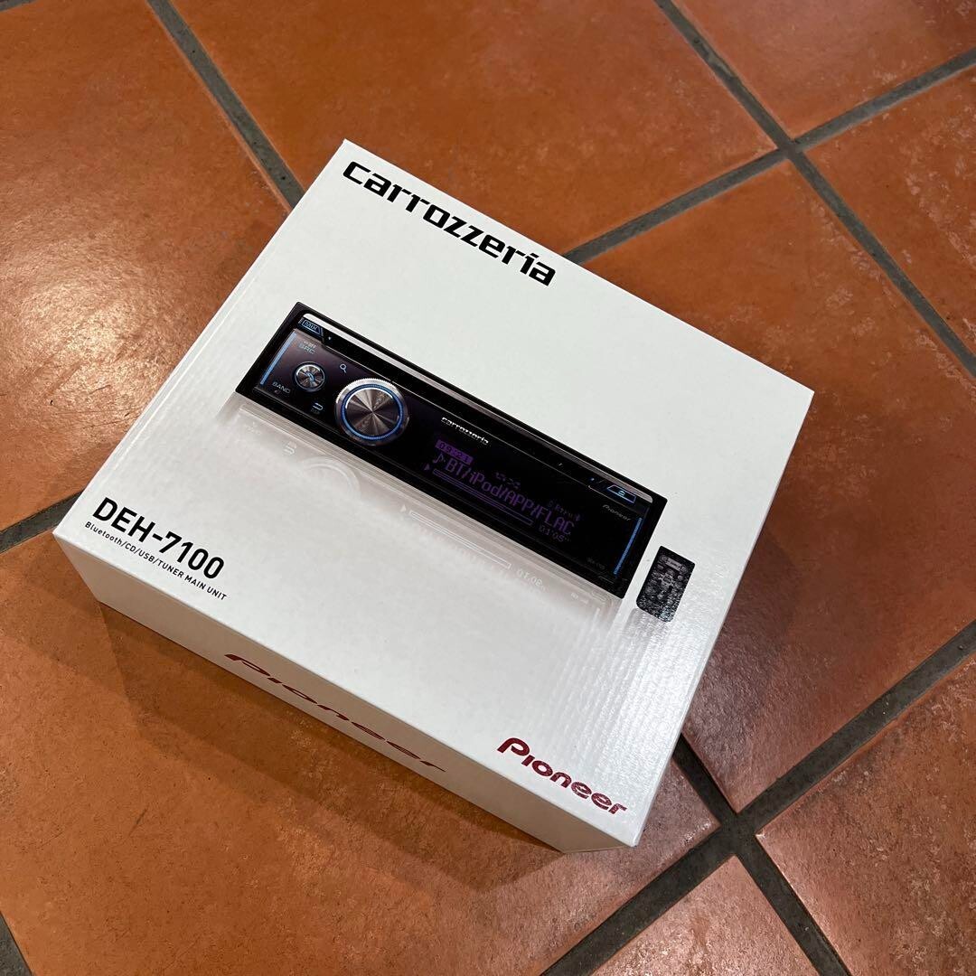 Pioneer Car Stereo Carrozzeria DEH-7100 CD Bluetooth USB iPod iPhone AUX DSP NEW