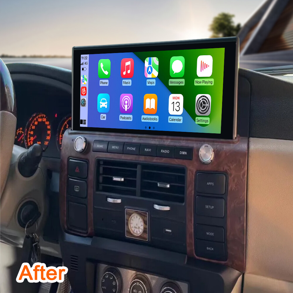 Car Stereo for Nissan Patrol Y61 2006-2022 GPS Navi SWC Hands-free DSP RDS Radio