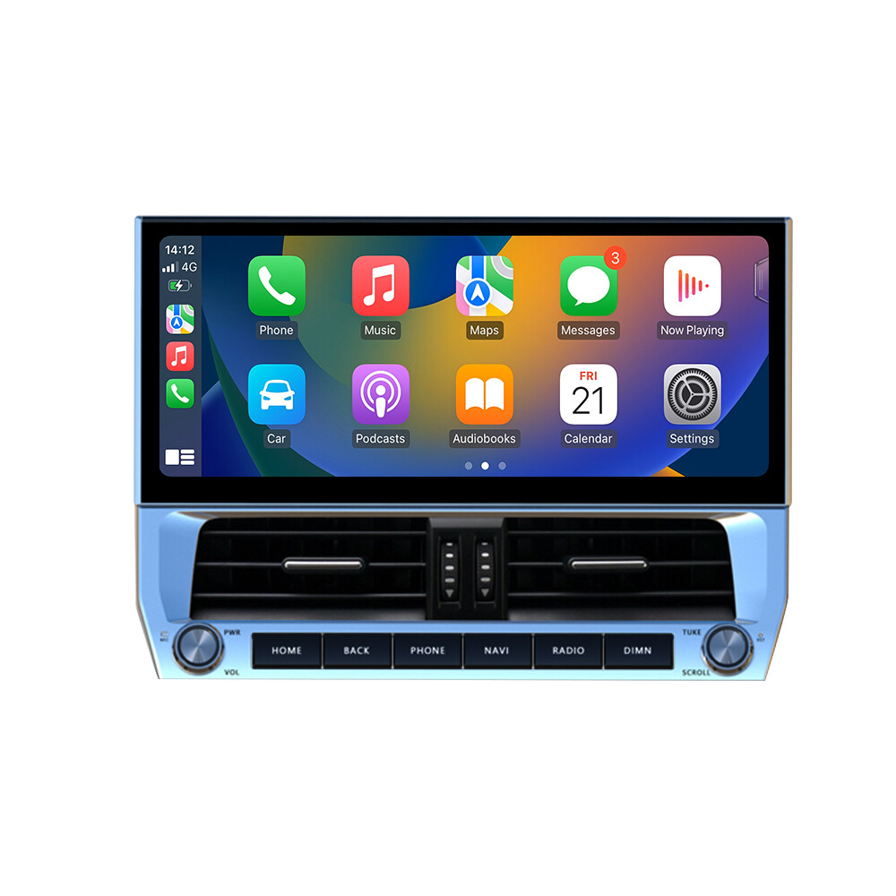 12.3Inch For Toyota Prado 2018-2022 Auto GPS Navi Stereo Radio Audio BT 4+32G