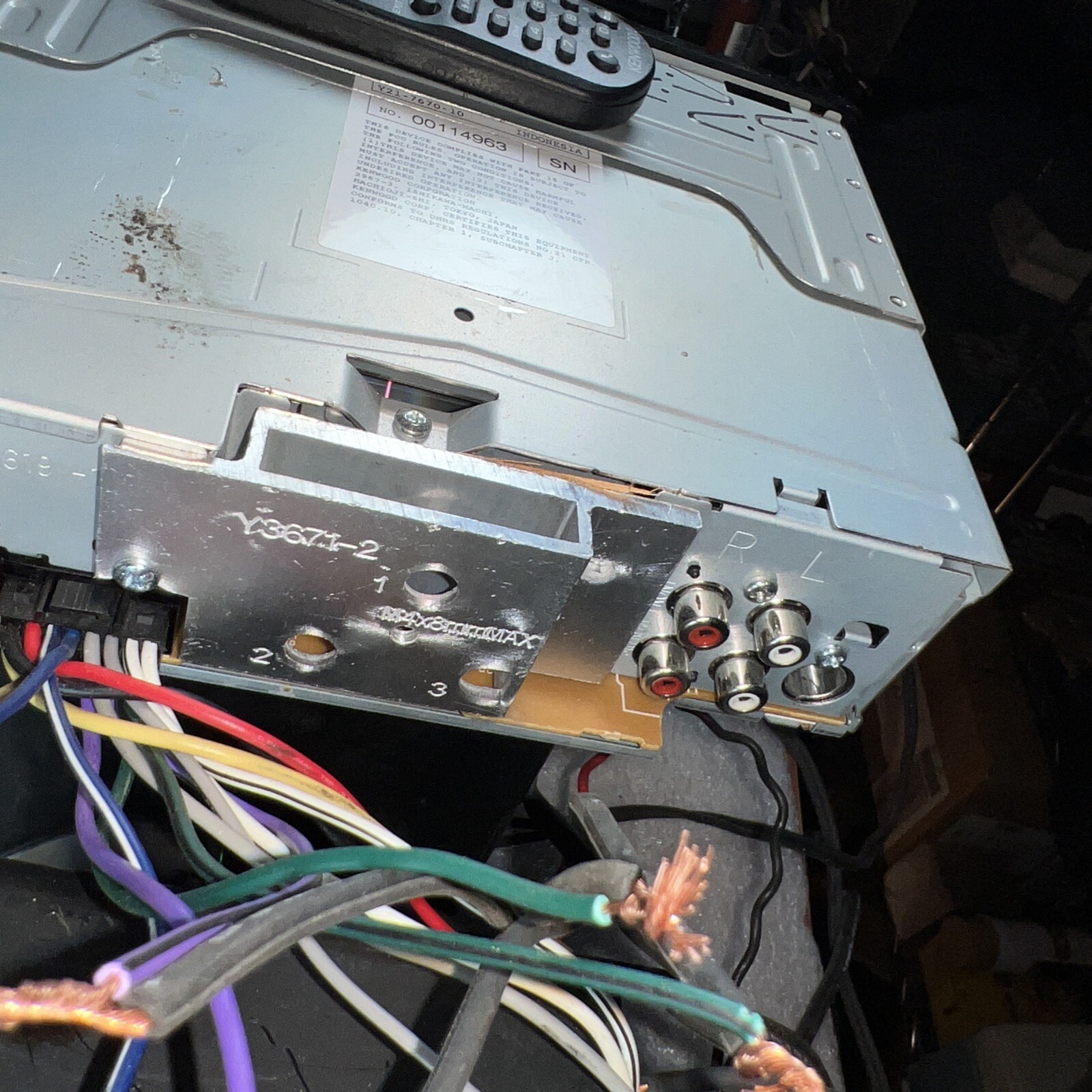 Kenwood KDC-MP245 CD Player In Dash Receiver