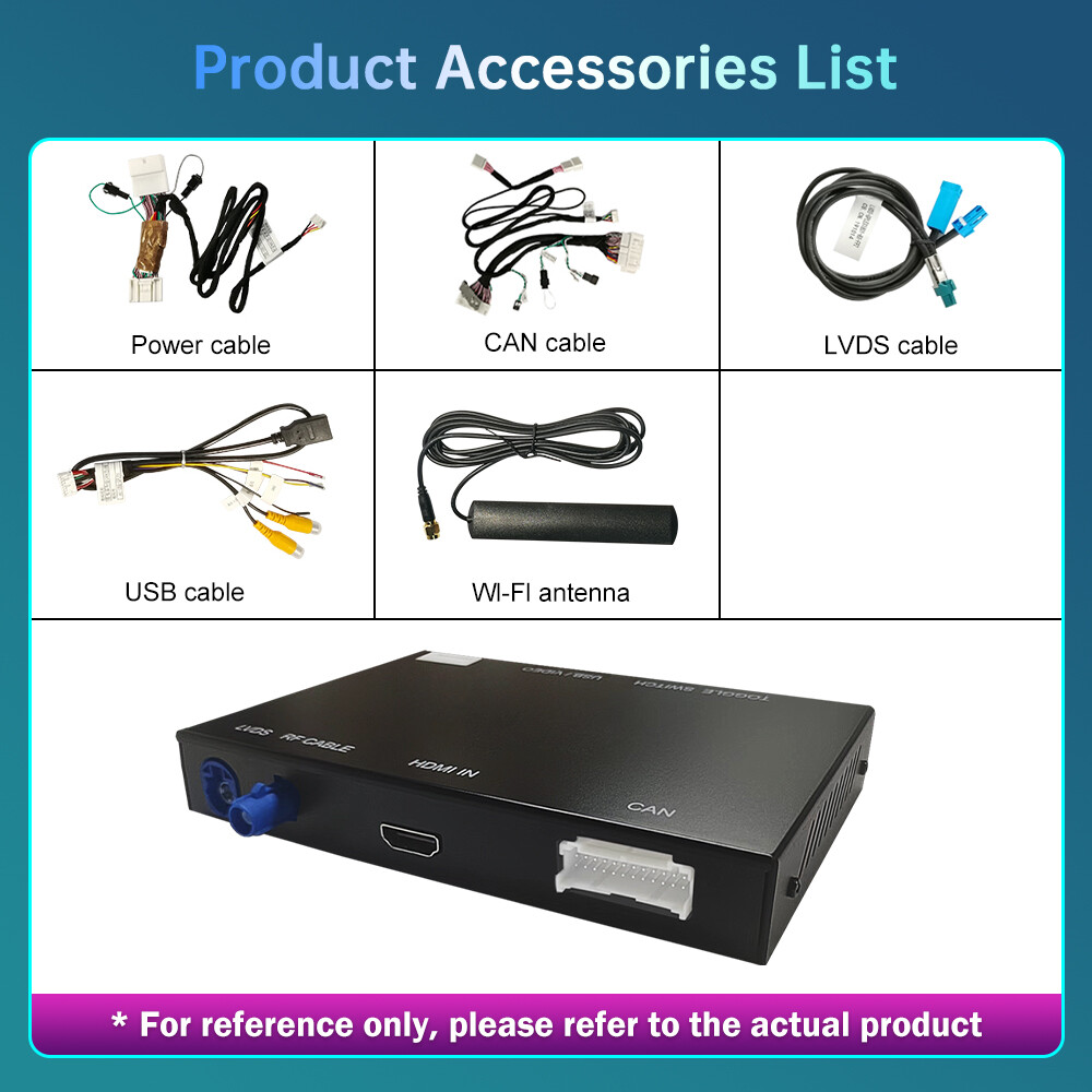 Wireless Carplay Android Auto Module For Lexus IS 2014-2020 Mirror Link AirPlay