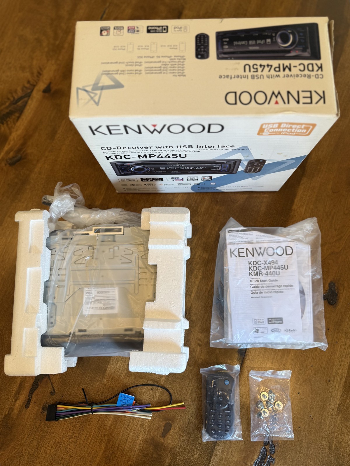Kenwood KDC-MP4445U New in Box NIB USB CD MP3 Car Stereo Receiver Unused