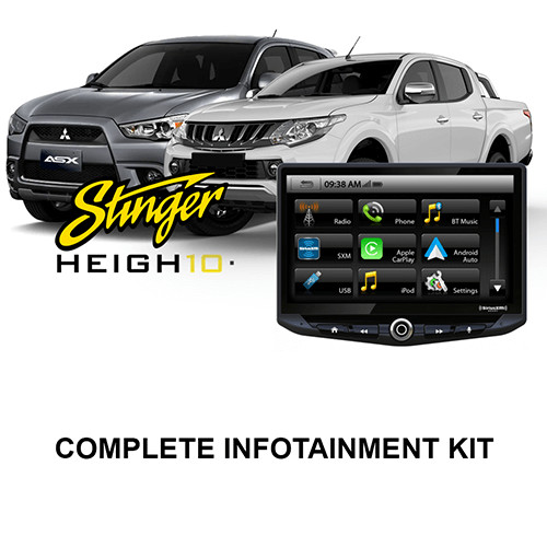Stinger HEIGH10 Infotainment Kit to suit Mitsubishi