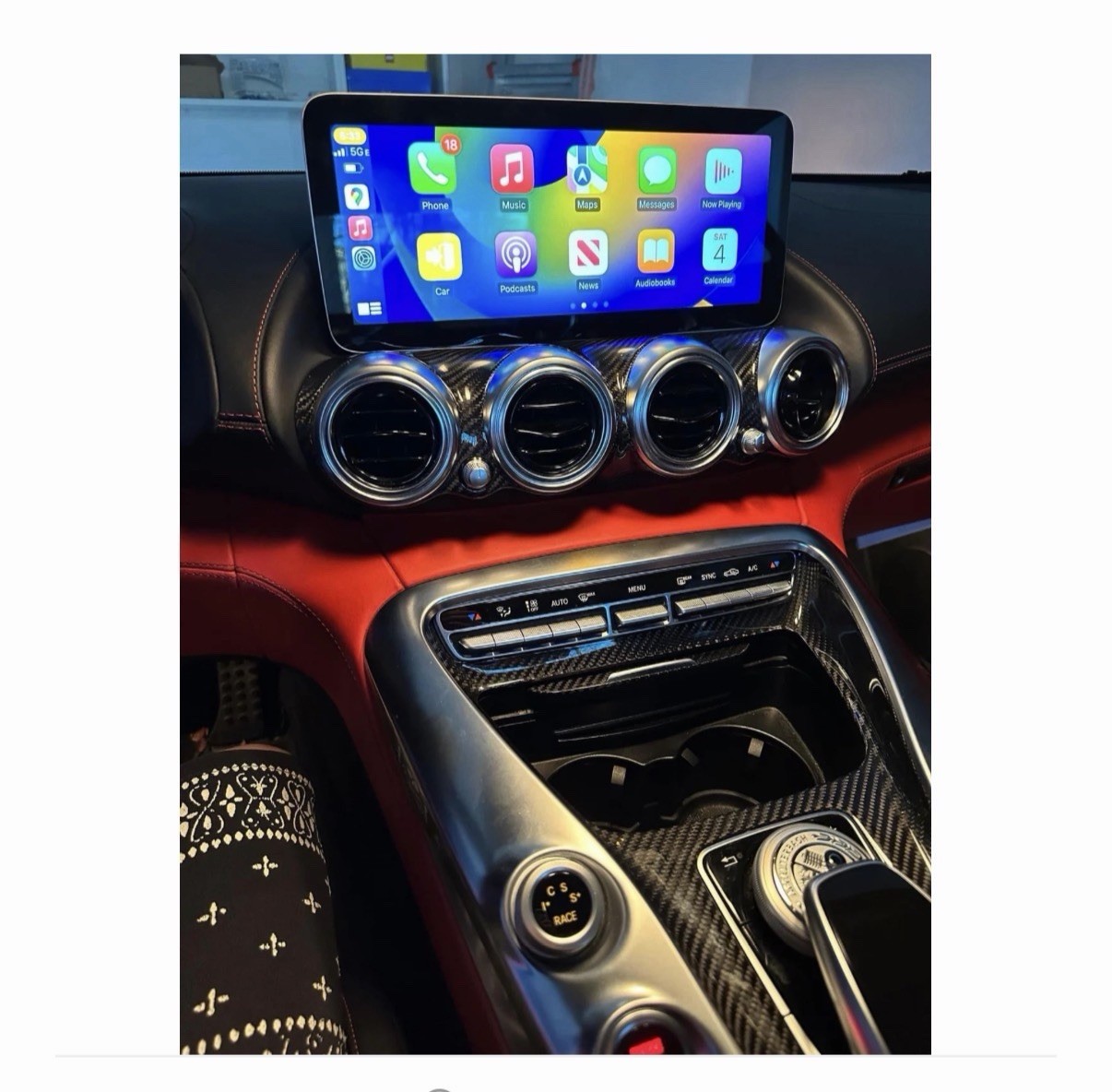 DMP 12.3 Inch Car Stereo Wireless Carplay Android Auto