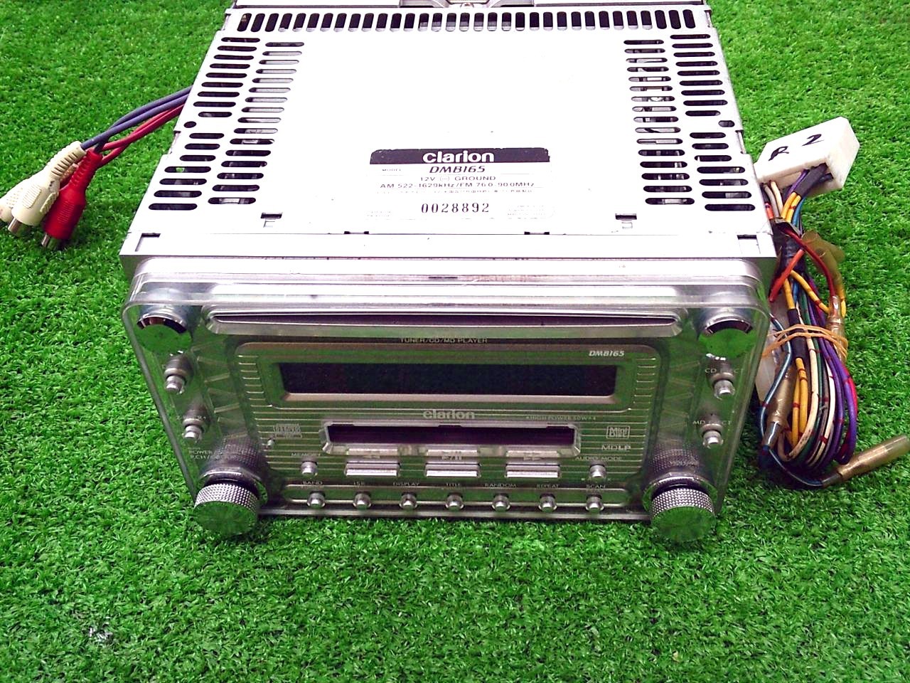 Clarion DMB165 Car Stereo Receiver Tested Working MD
