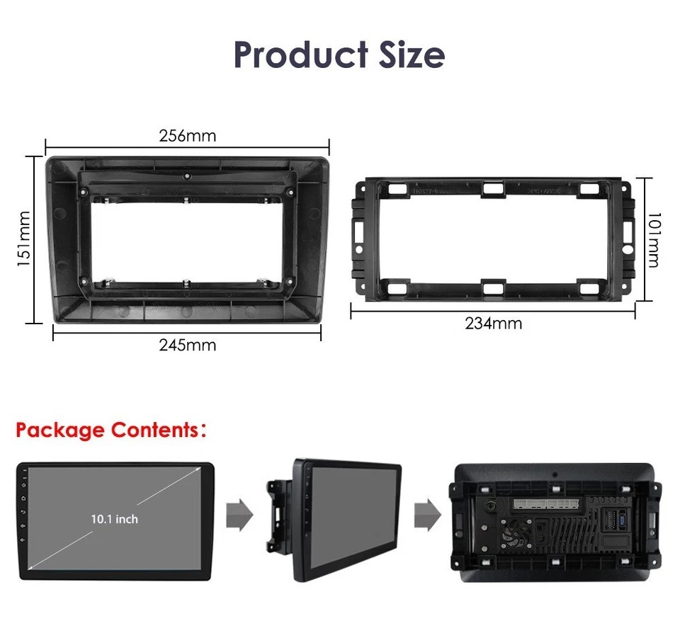 For Jeep Wrangler 2007-2017 Android 15 Car Radio Stereo Touch Screen Carplay GPS