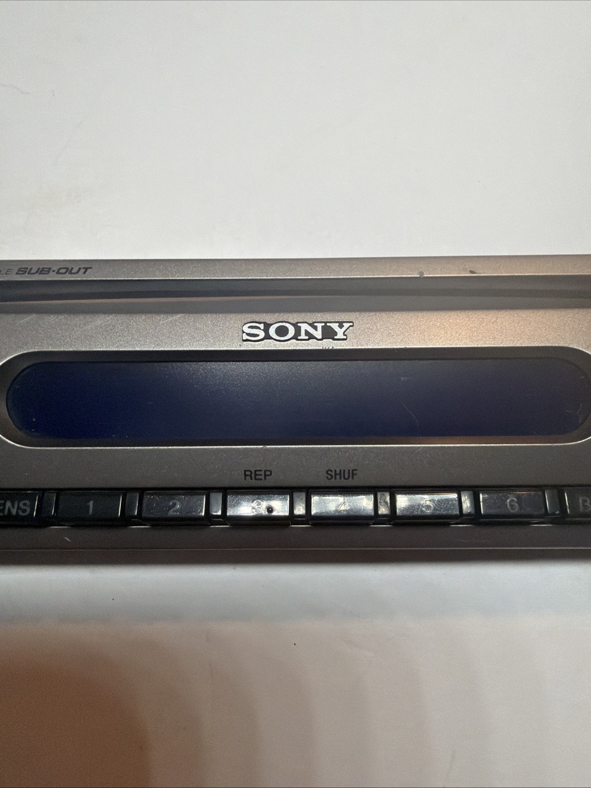 Sony XPLOD CDX-S2010 CD Player Car Stereo Face Plate Only