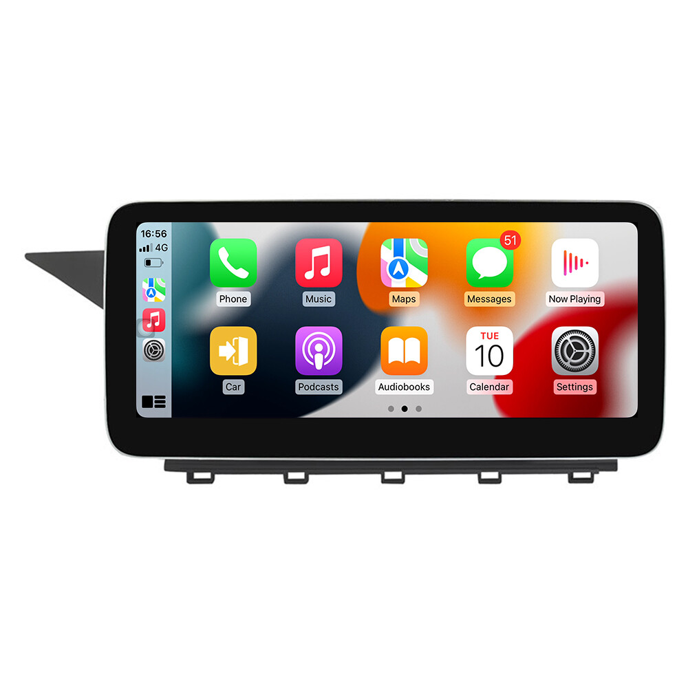 Car Multimedia Wireless Android AUTO CarPlay For Mercedes Benz GLK X204 2009- BT