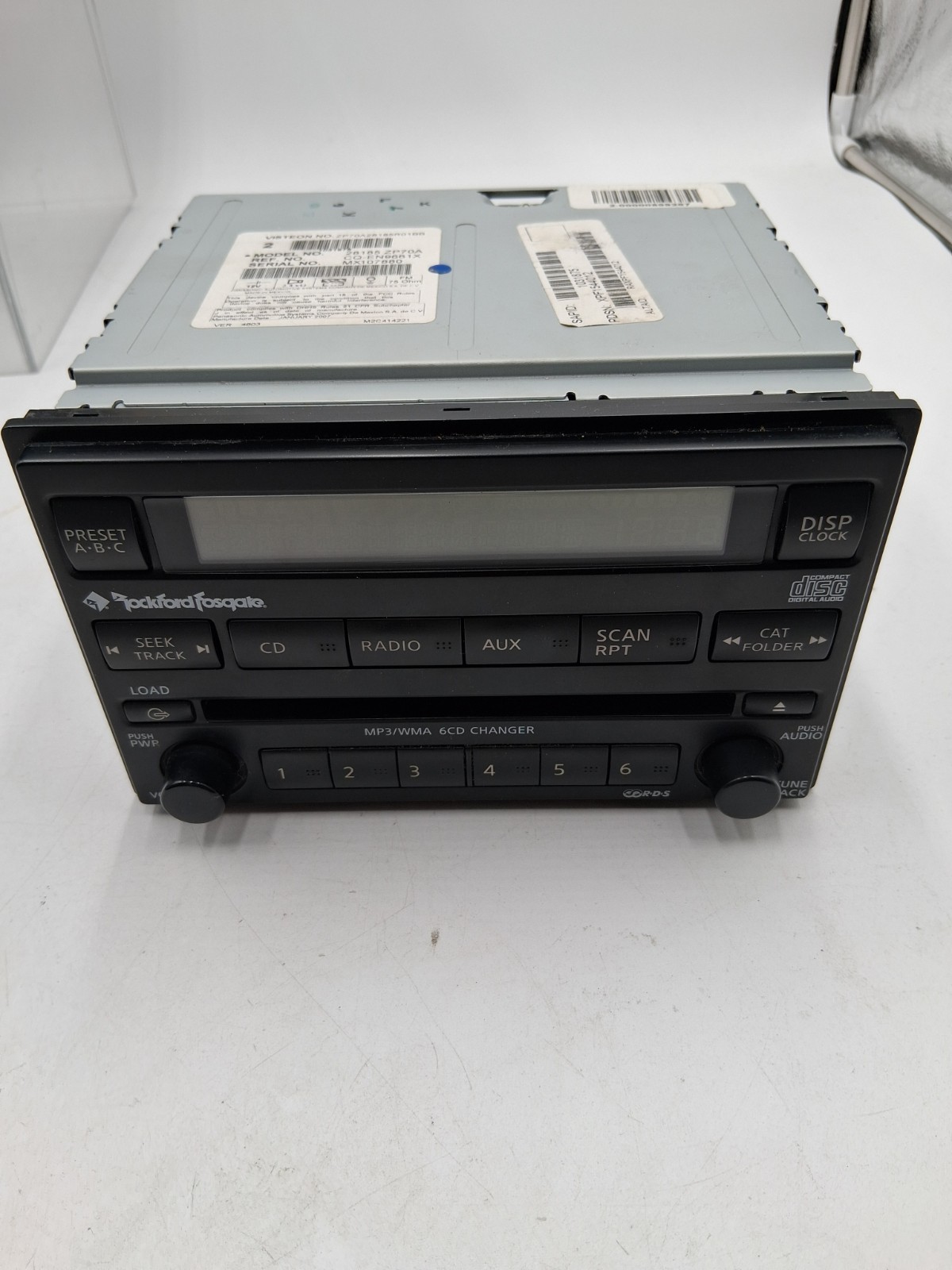 05 – 07 Nissan Frontier & Xterra Radio Cd Changer Player 28185 ZP70A