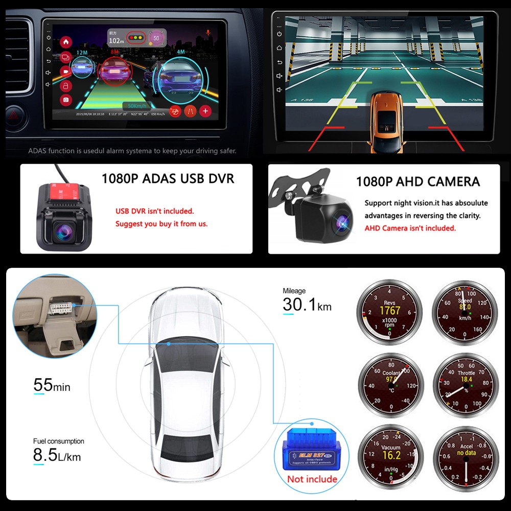For 2015-2023 Chevy Cruze GPS Navi Android Car Radio Stereo WiFi Player 8+128GB