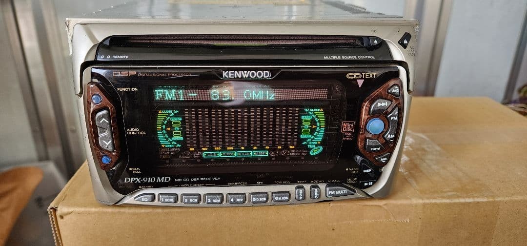 Kenwood DPX-910MD Car Audio 2DIN CD MD Bluetooth Ready DSP JDM