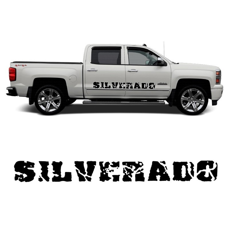 Silverado side stripes for cars Chevrolet Silverado 2013