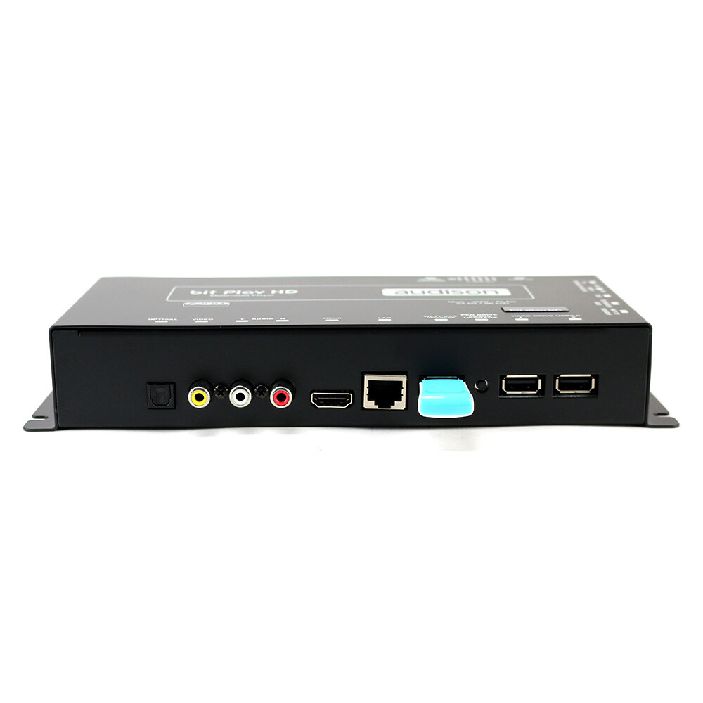 Audison bit Play HD Hi-Resolution In-Car Media Player w/ Internal 240GB SSD NEW