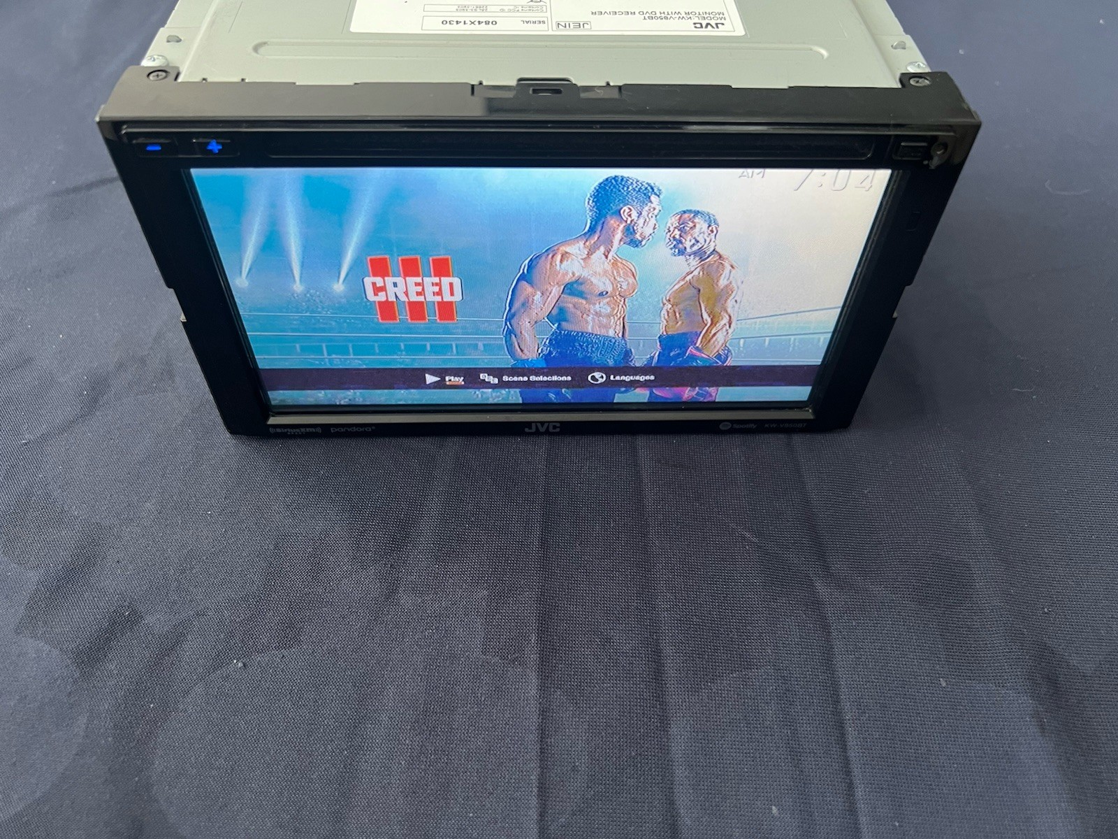 ⭐️Pre-Owned,TESTED⭐️ JVC APPLE CARPLAY| CD| DVD| USB| BT| AM/FM-(KW-V850BT)