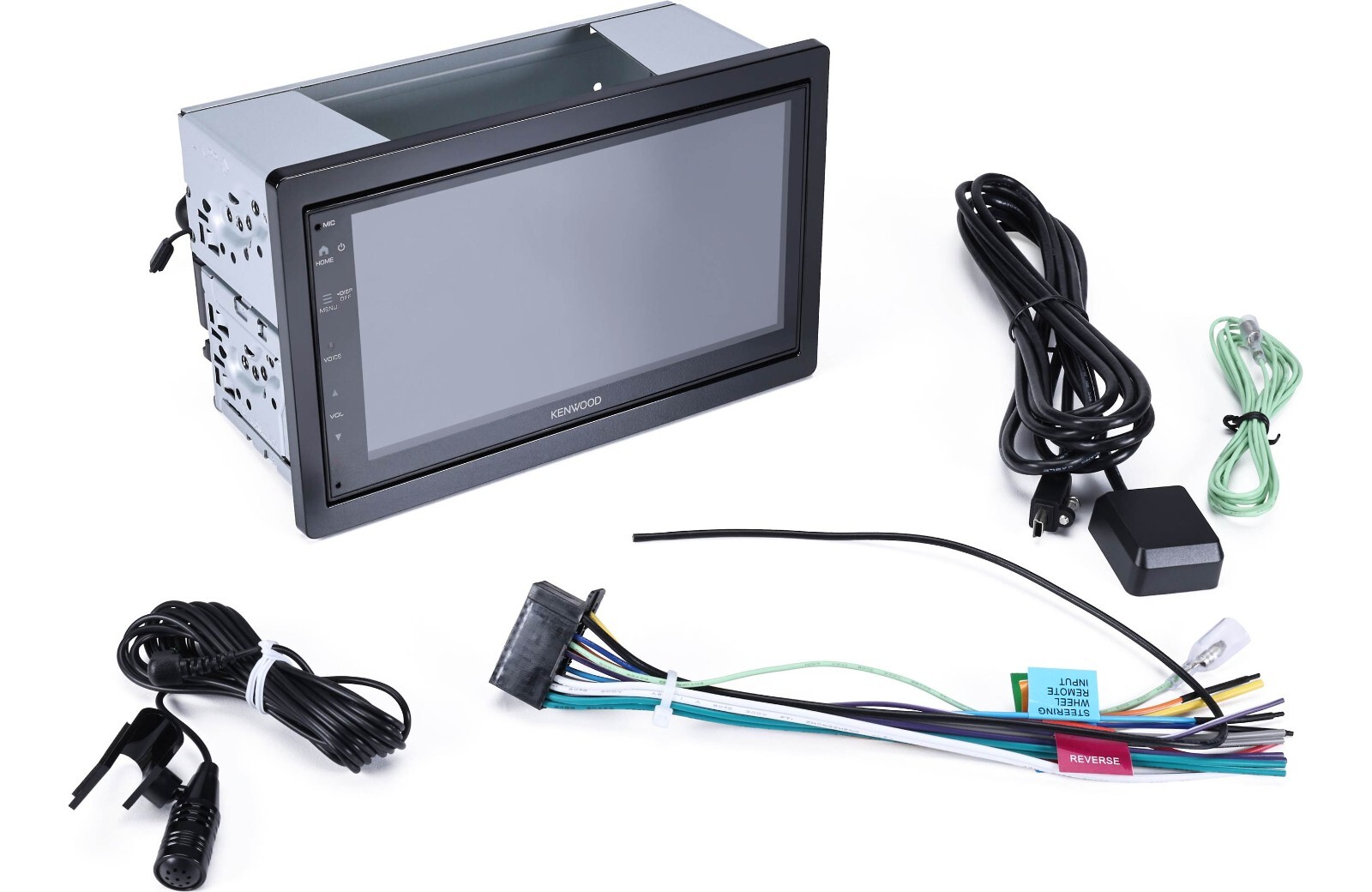 KENWOOD DMX40S Car Stereo, Apple CarPlay, Android Auto, CMOS-230LP Backup Camera