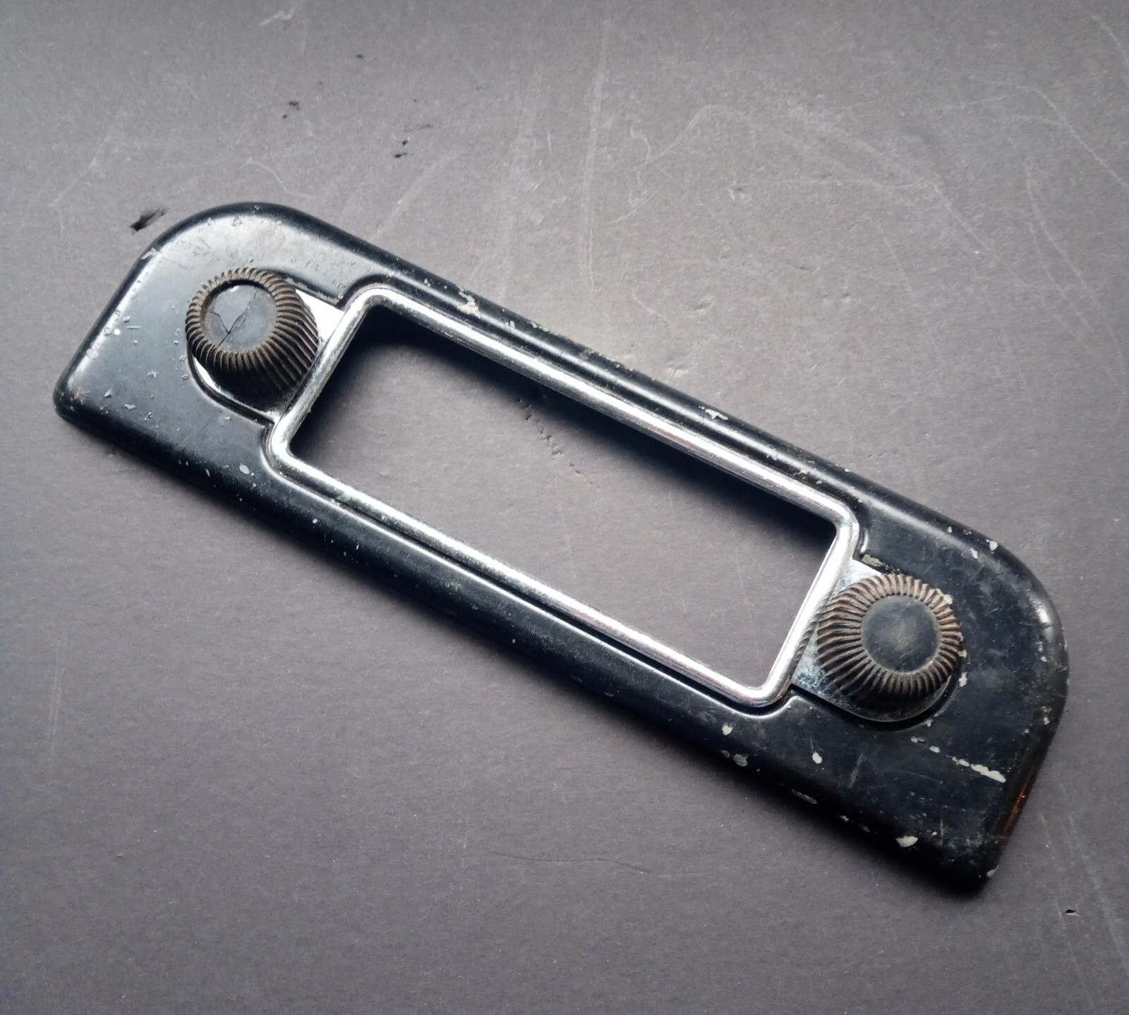 1950’s VAUXHALL ASTOR AIR CHIEF Car Radio Faceplate Bezel Knobs