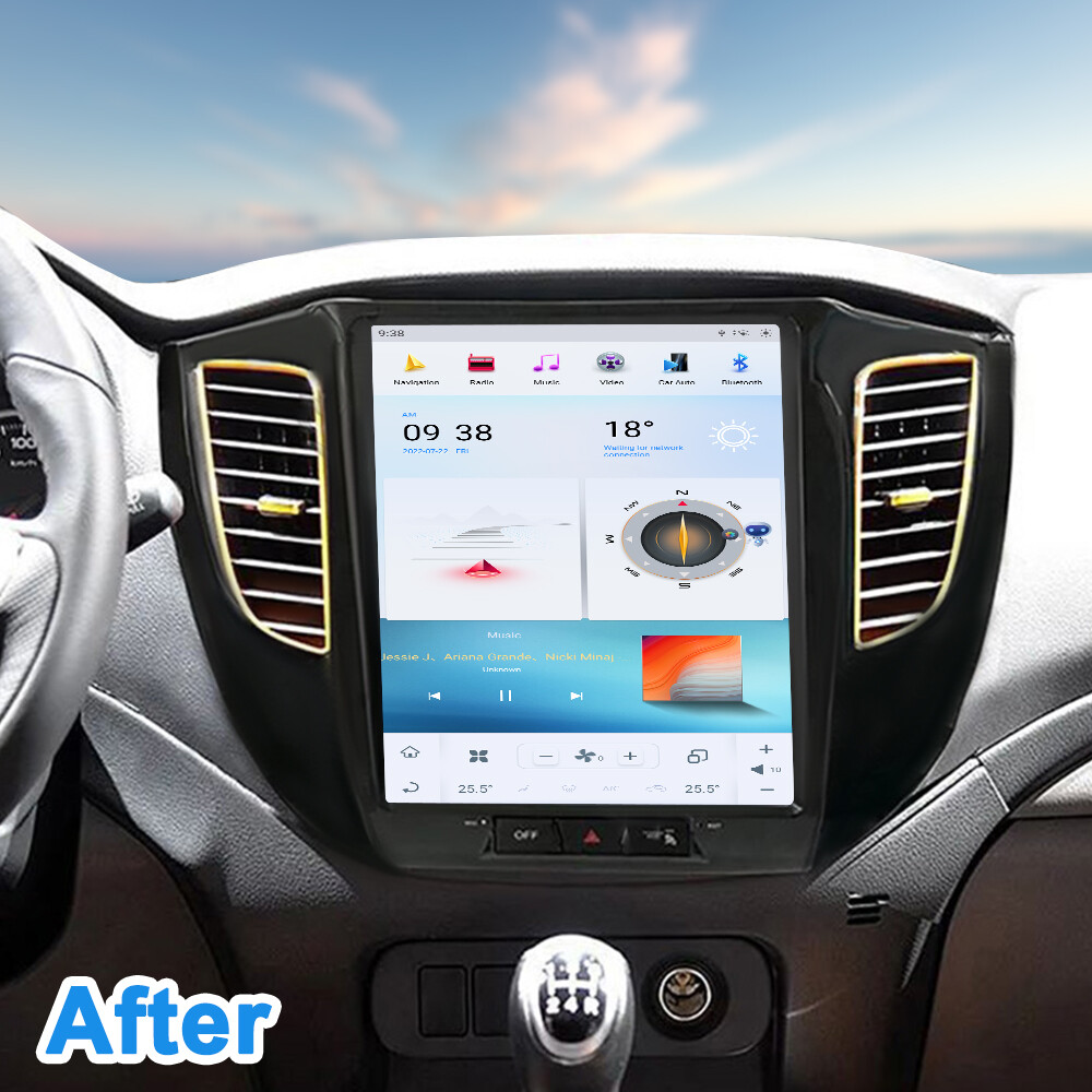 Android 12.0 Car Stereo for Mitsubishi Triton L200 2015-2018 GPS Navigation DSP