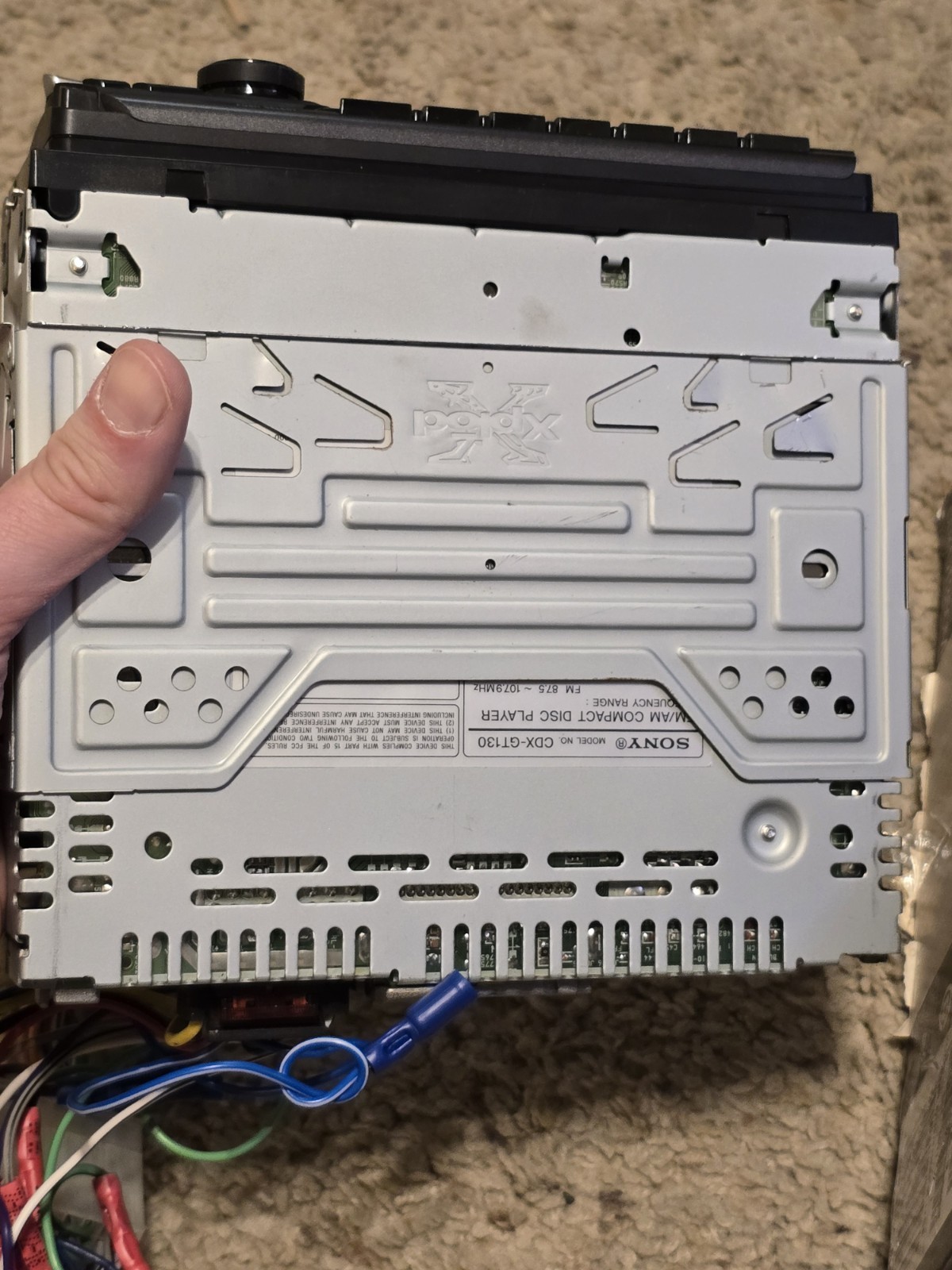 Sony Xplod CDX-GT130