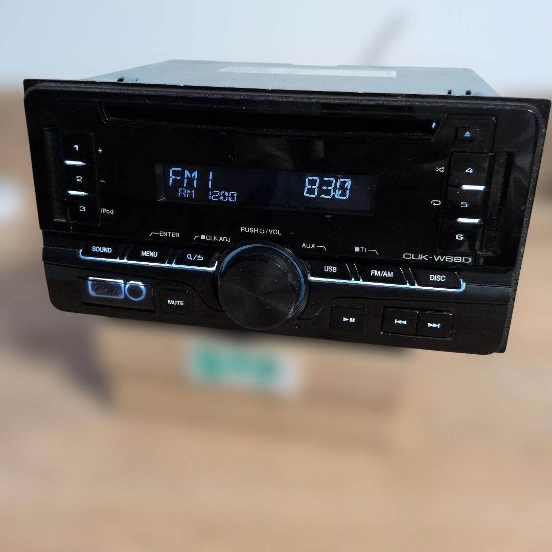 Kenwood CUK-W66D Car Audio Navigation Unit Near Mint JAPAN