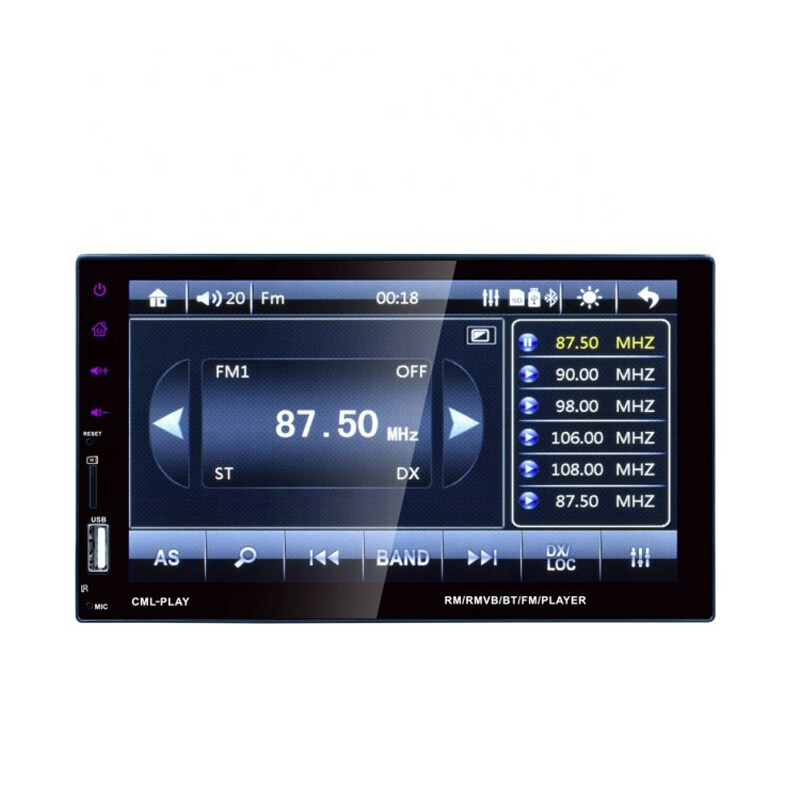7″ 2 DIN Car MP5 Video Player Bluetooth Touch Screen Stereo Radio USB US Stock