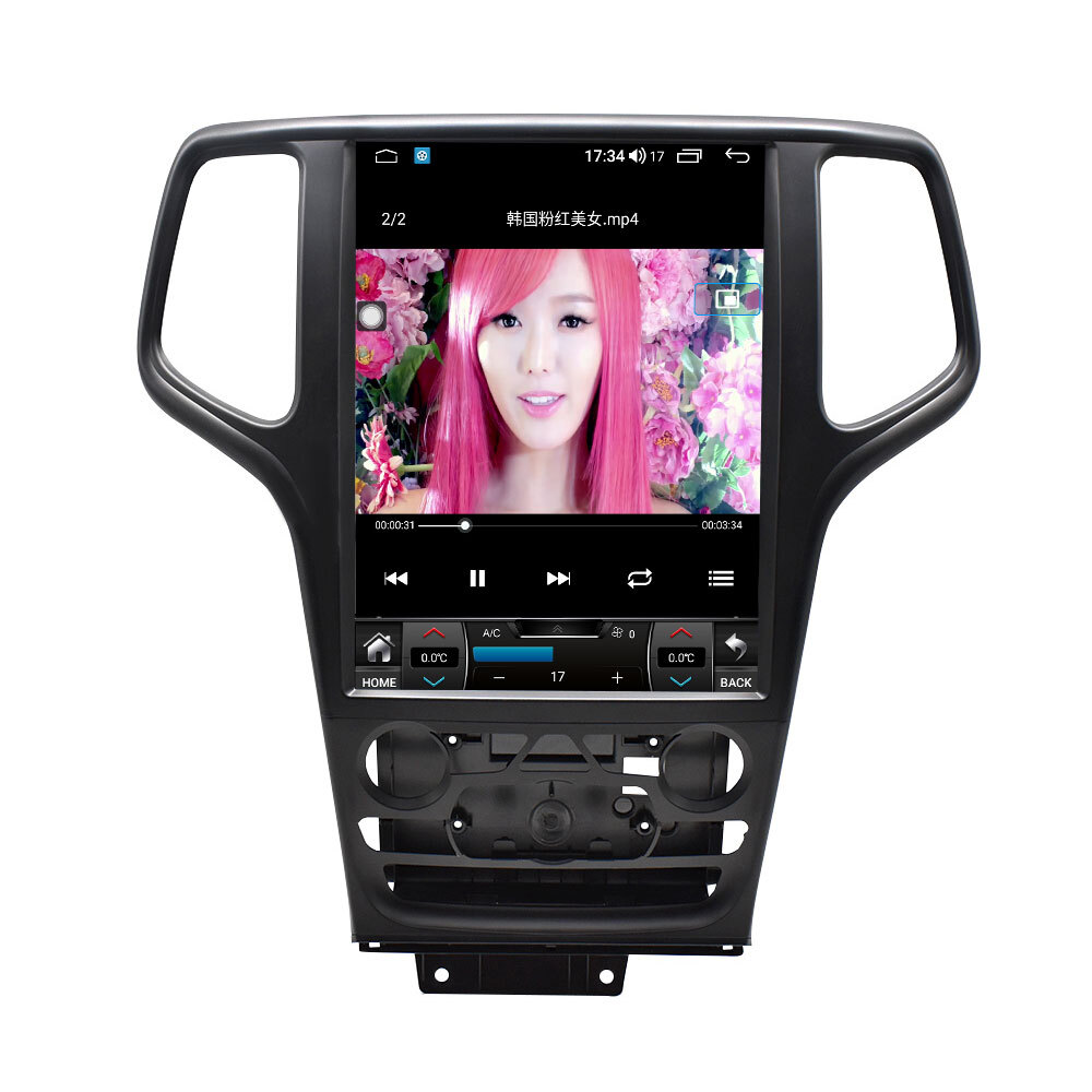 12.1″HD Car Radio for Jeep Grand Cherokee 2014 Wireless Carplay GPS Navi WiFi BT
