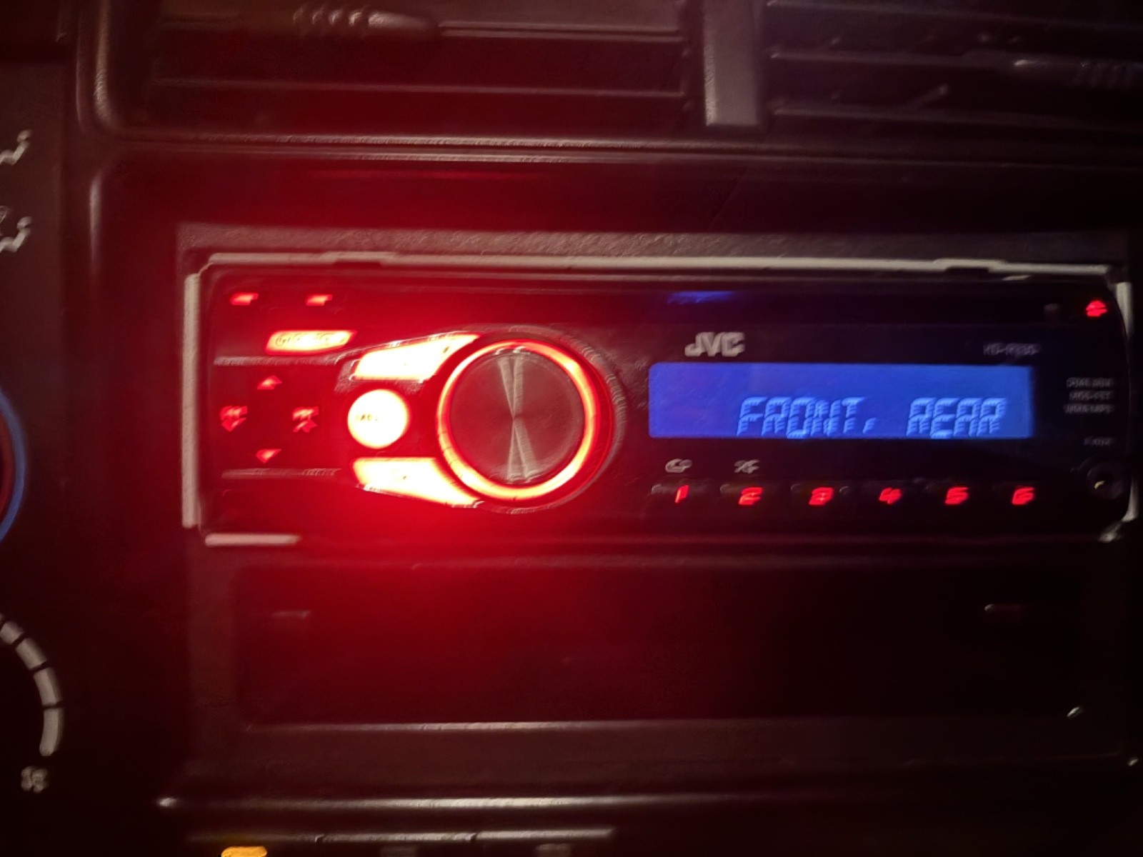 JVC KD-R330 Detachable Face CD Receiver AM/FM 50Wx4 Car Stereo