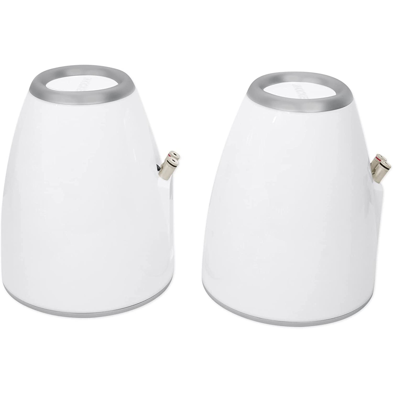 Kicker Pair of White 6.5″ Marine Wakeboard Tower Speaker Enclosures 12KMTESW