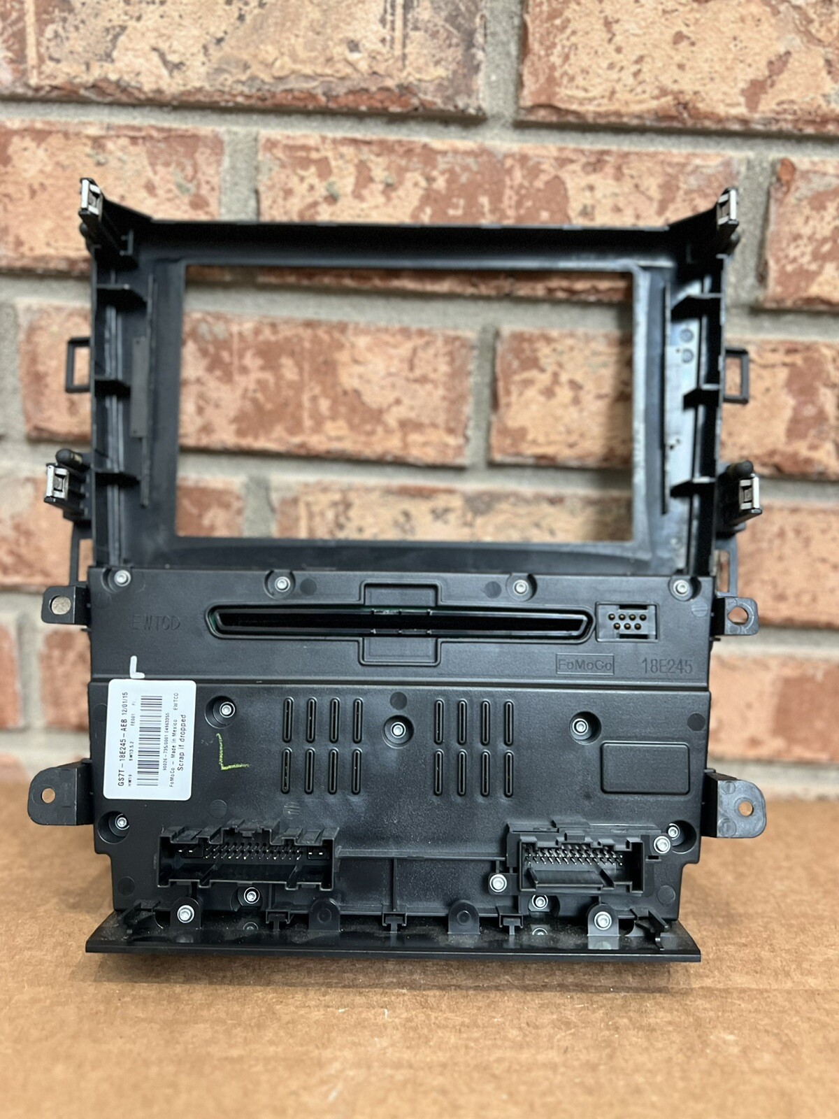 16 17 FORD FUSION NAVIGATION TOUCH SCREEN RADIO CD PLAYER SYNC MODULE🔥