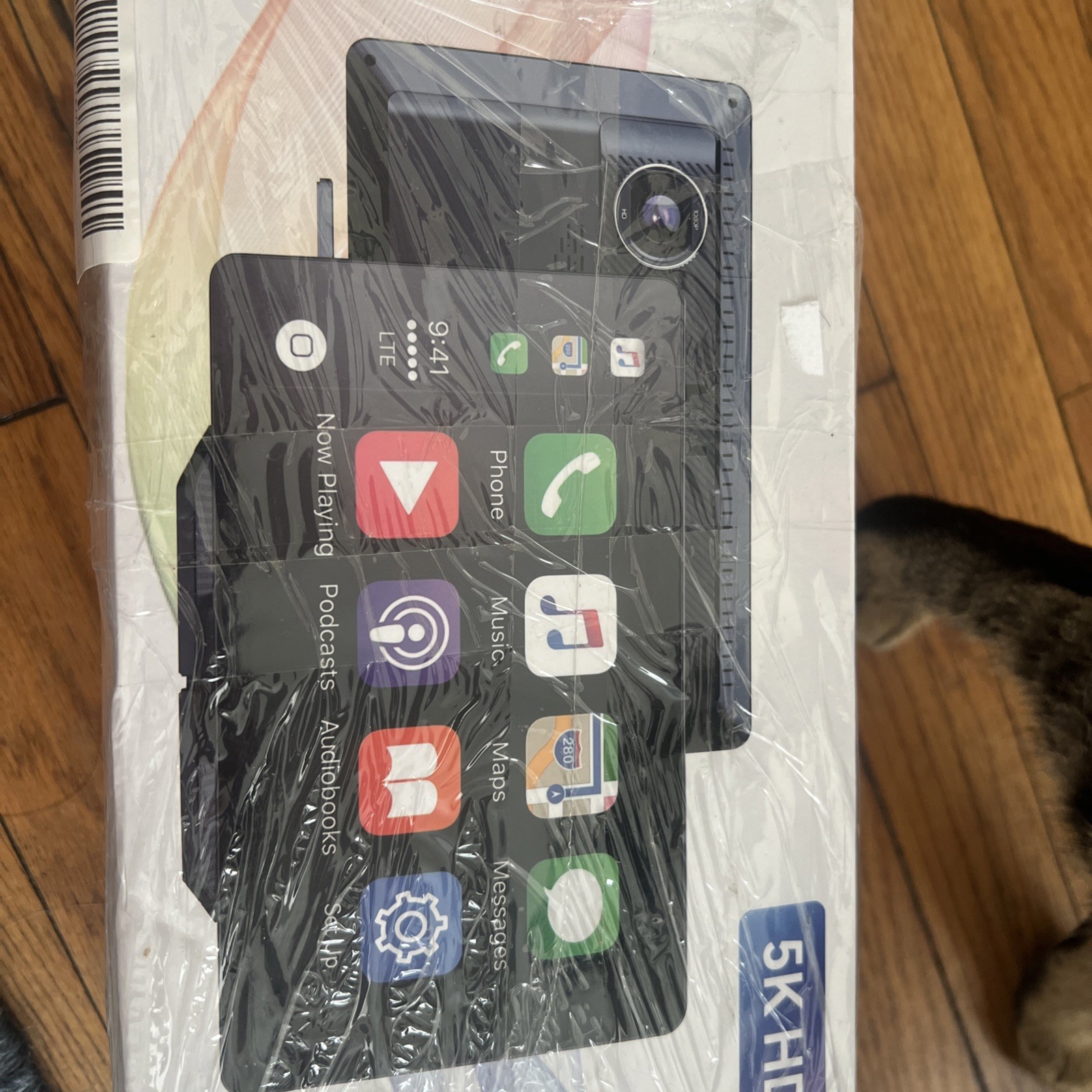 9 Portable CarPlay Monitor 5k HD Unopened Box Never Used