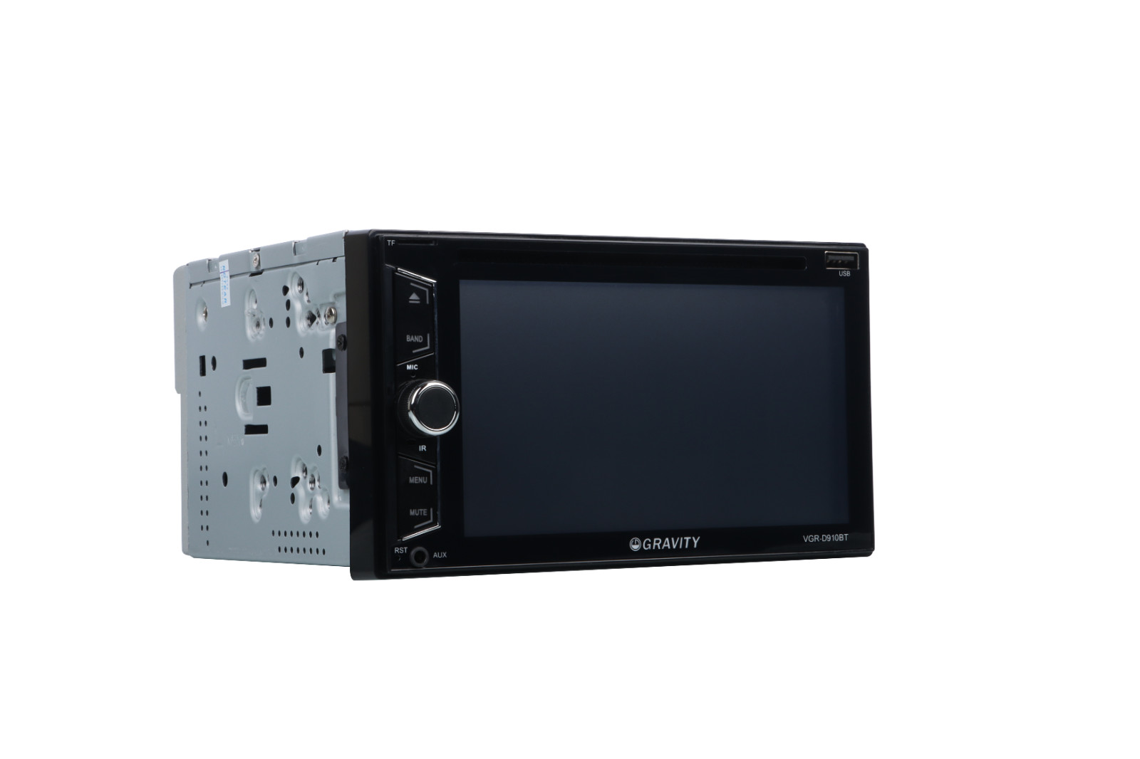 Gravity 6.2″ Car Stereo CD DVD 2Din Bluetooth Receiver with DVD/CD/MP3/FM/USB/SD