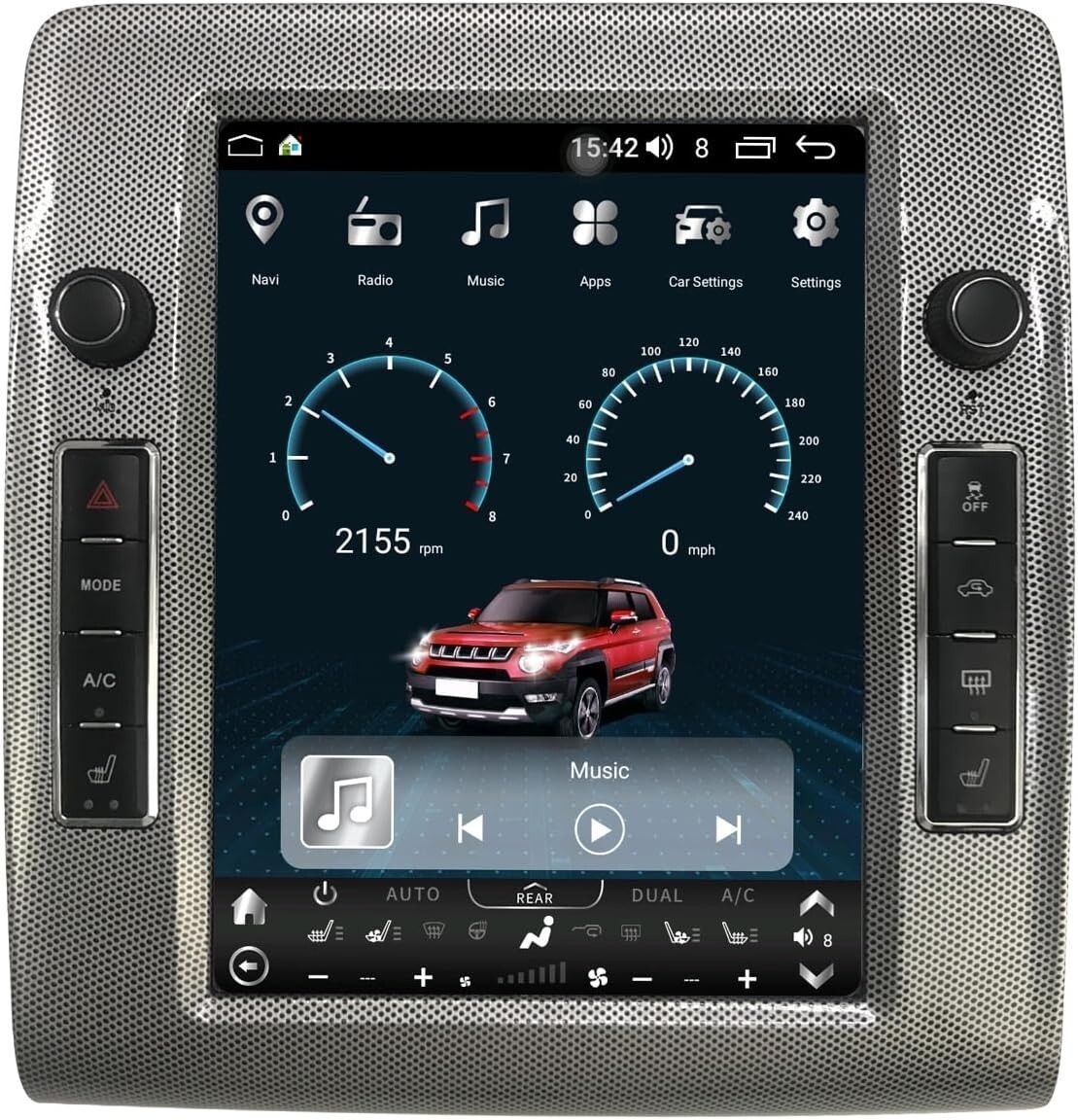 10.4″ 64GB Android Car Radio GPS Carplay Stereo For Dodge Challenger 2008~2014