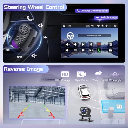 7″ Single Din Car Stereo MP5 Multimedia Player with 7″ Wireless Carplay