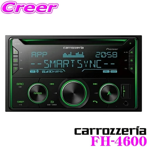 Carrozzeria FH-4600 USB/Bluetooth built-in 2DIN integrated CD receiver compatibl