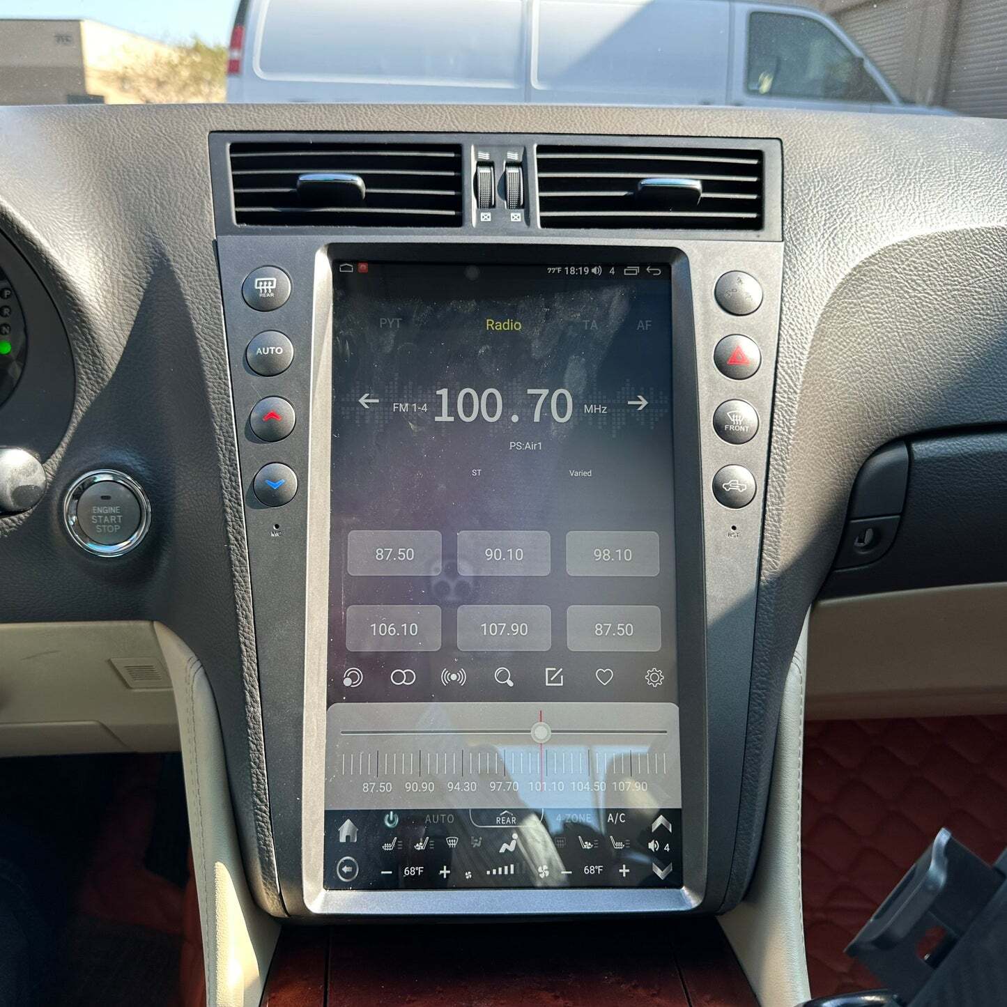 13.6″ Android Tesla Screen Car Radio For Lexus GS300 350 430 450h 460 2005-2011