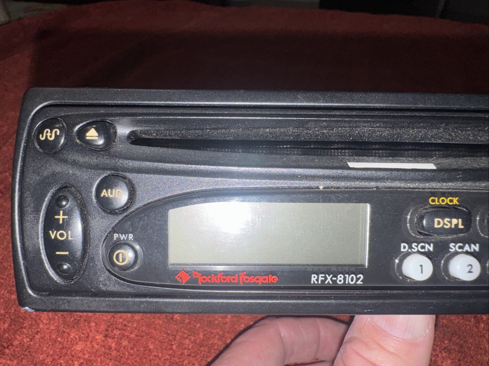 Rockford Fosgate CD Player RFX-8102 Removable Faceplate