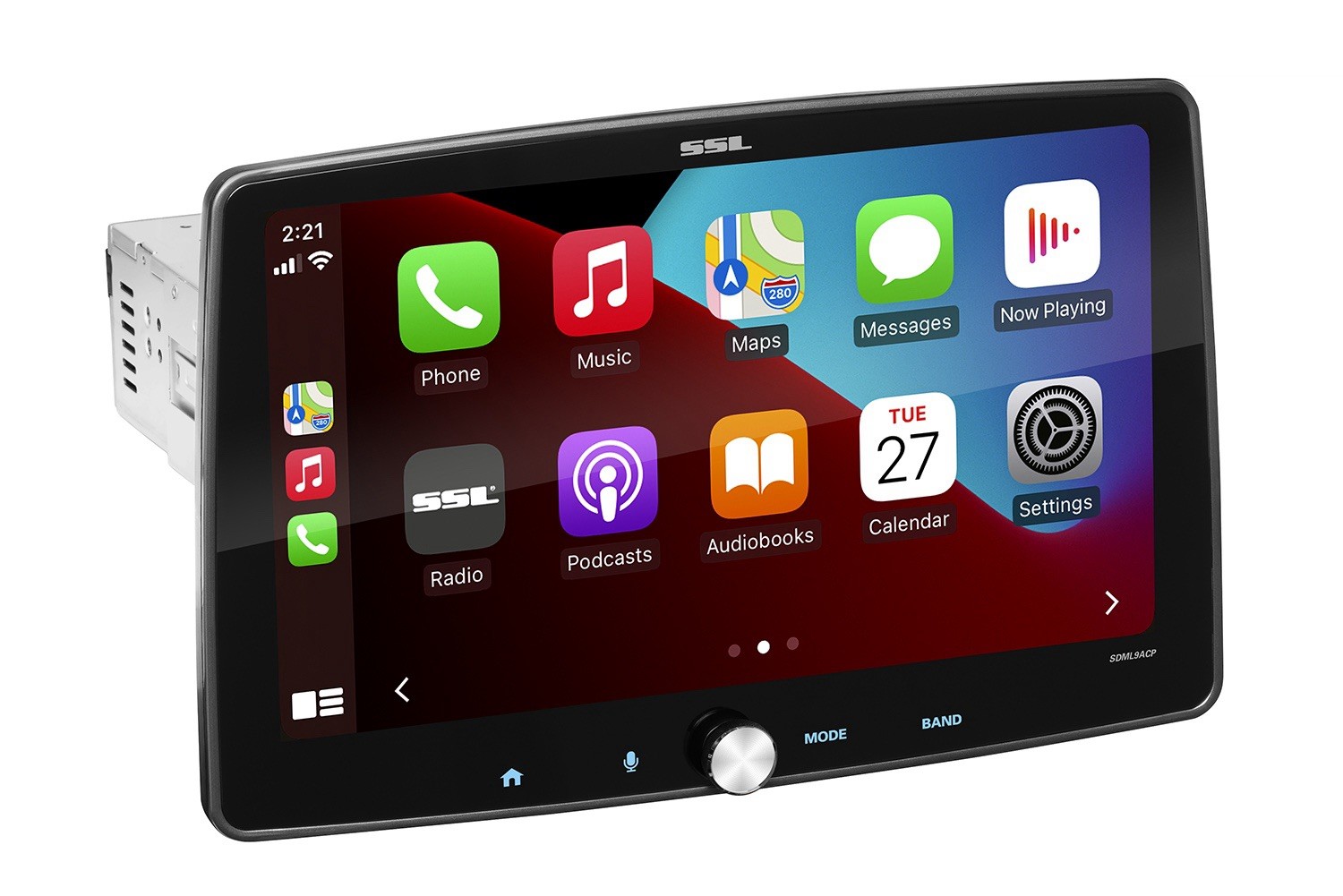 Sound Storm Laboratories SDML9ACP Car Audio Stereo – Apple CarPlay, Android Auto