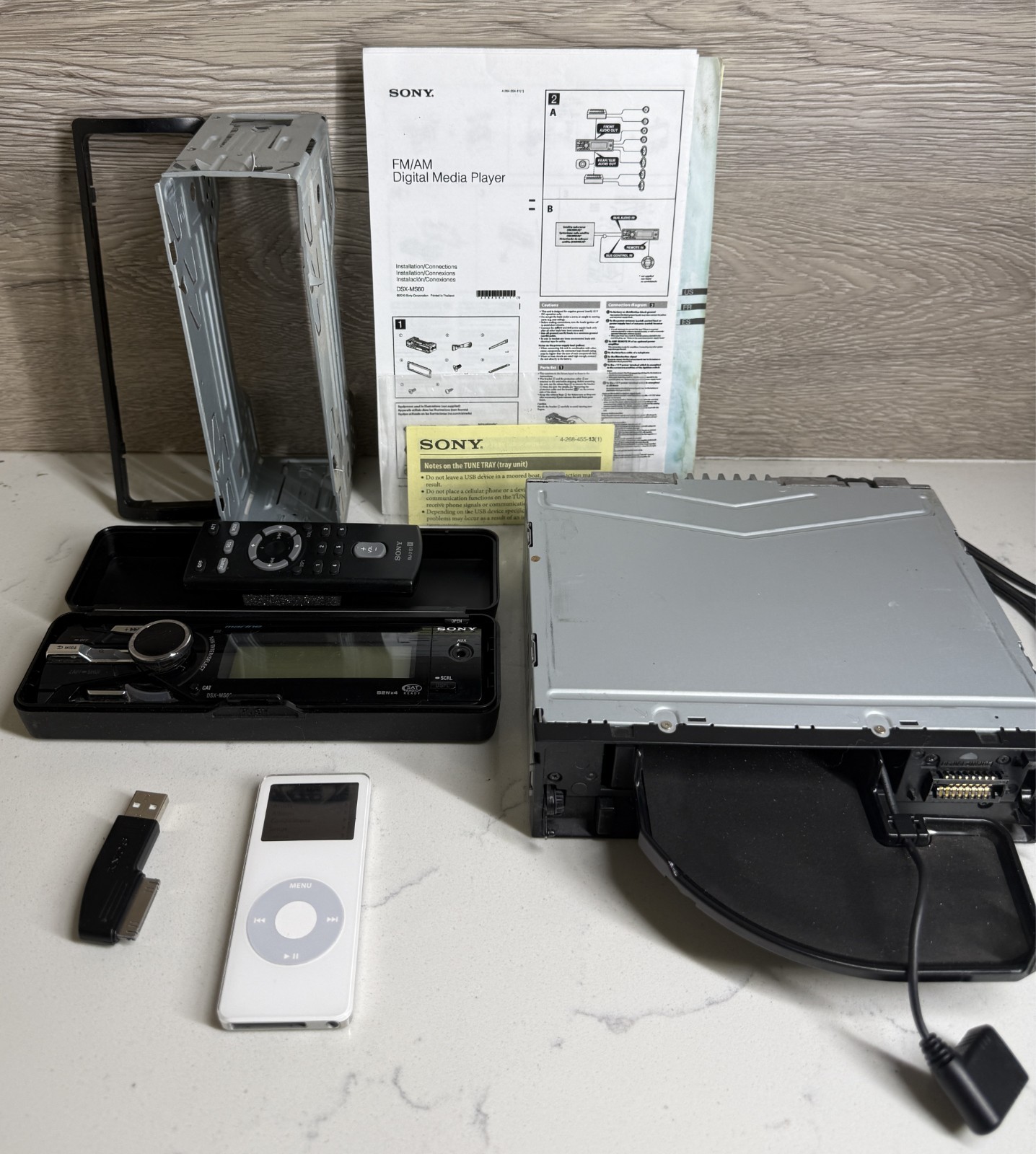 Sony FM/AM Digital Media Player DSX-MS60 Marine plus iPod