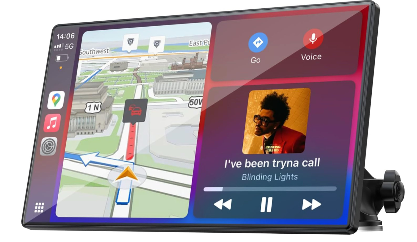 Pantalla Inalambrica 10.3″ Para Automovil Coche Con Apple Carplay y Android Auto